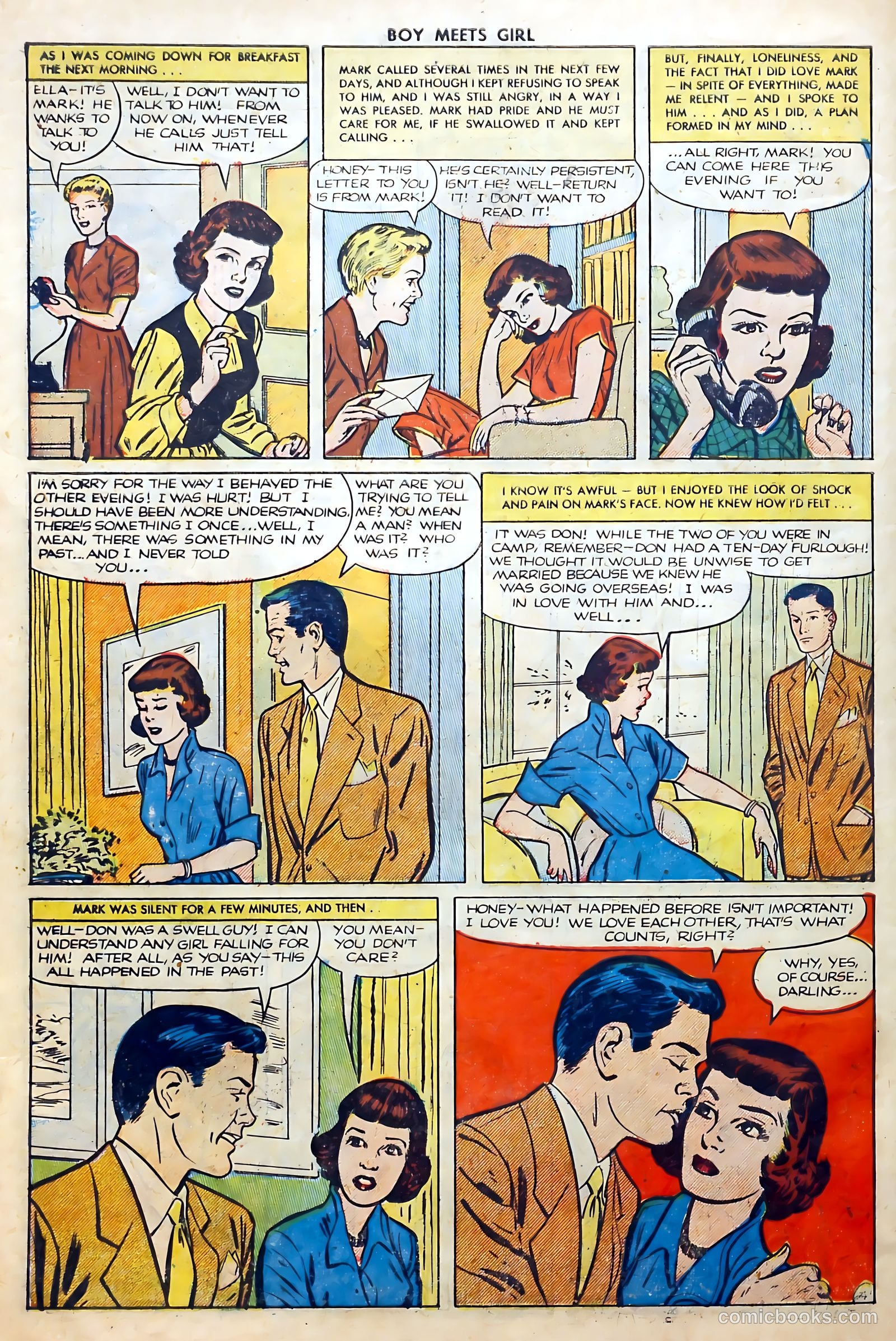 Boy Meets Girl #23 (1952) — page 6 of 37