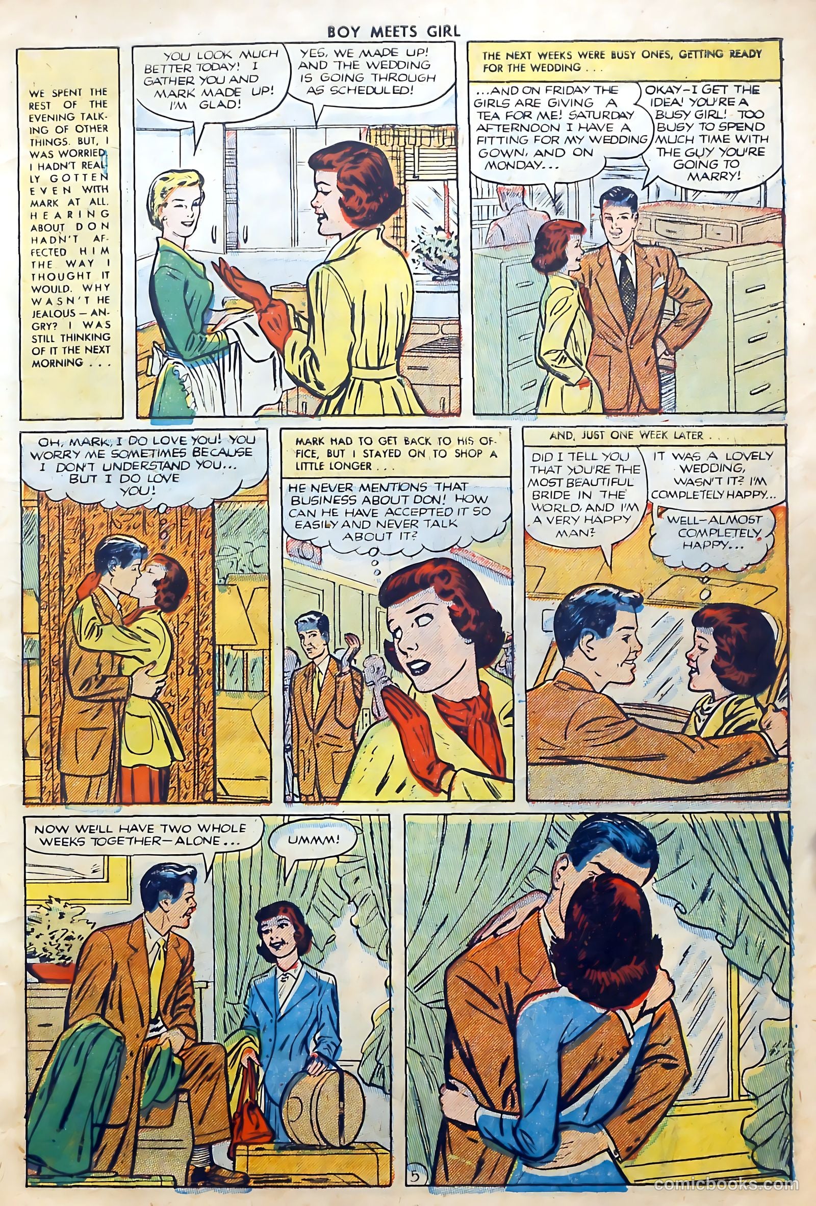 Boy Meets Girl #23 (1952) — page 7 of 37