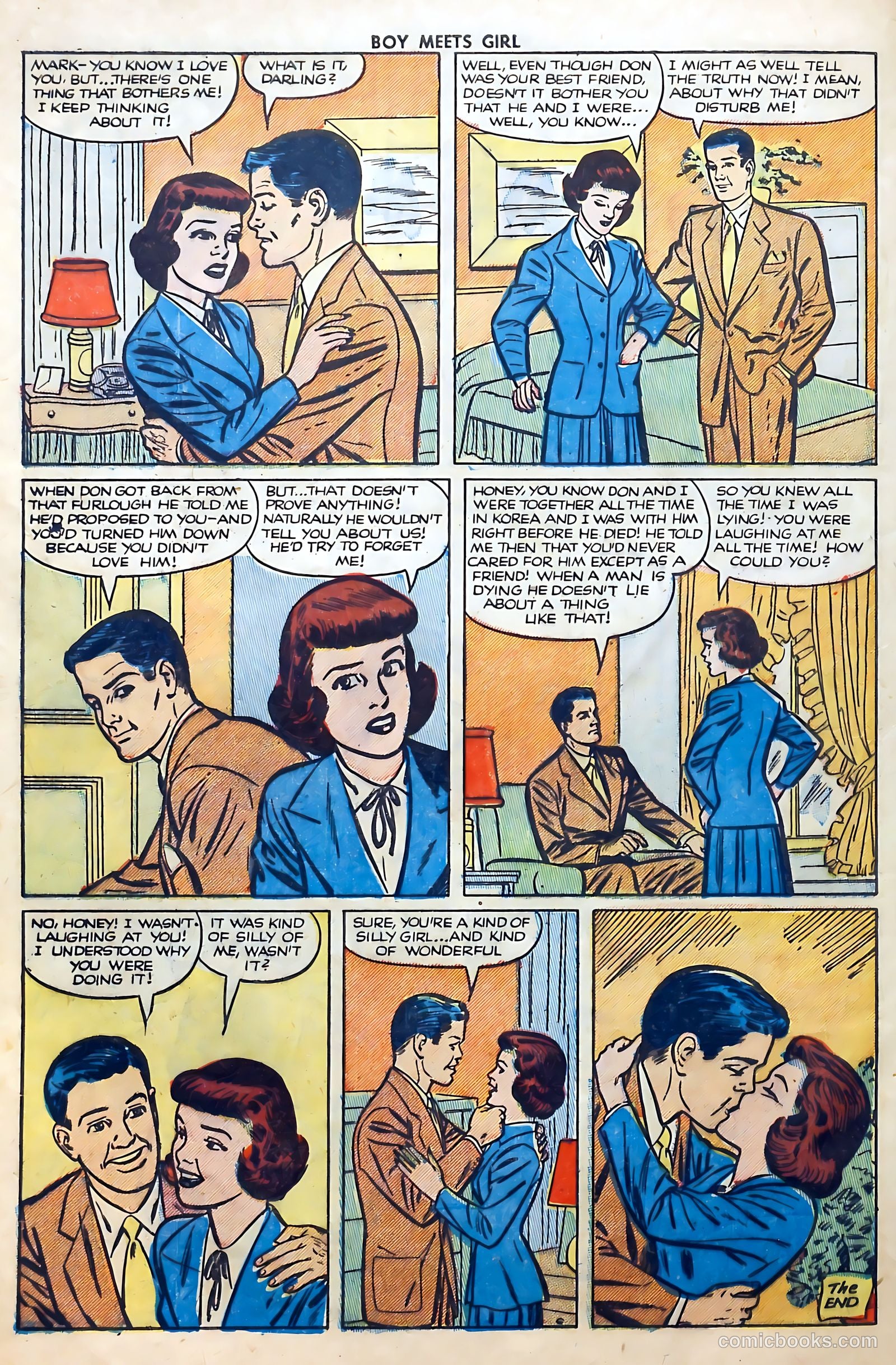 Boy Meets Girl #23 (1952) — page 8 of 37