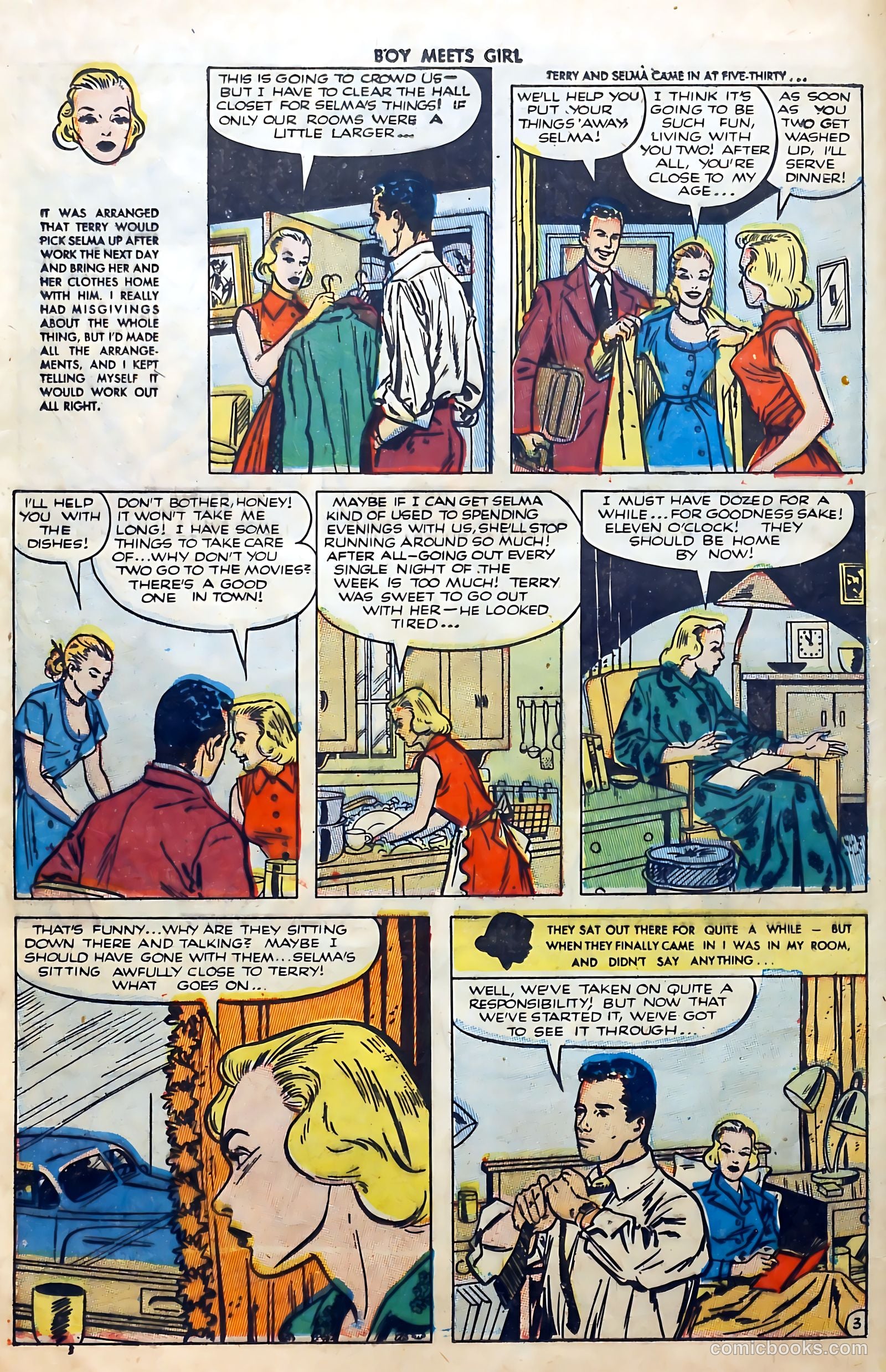 Boy Meets Girl #23 (1952) — page 12 of 37