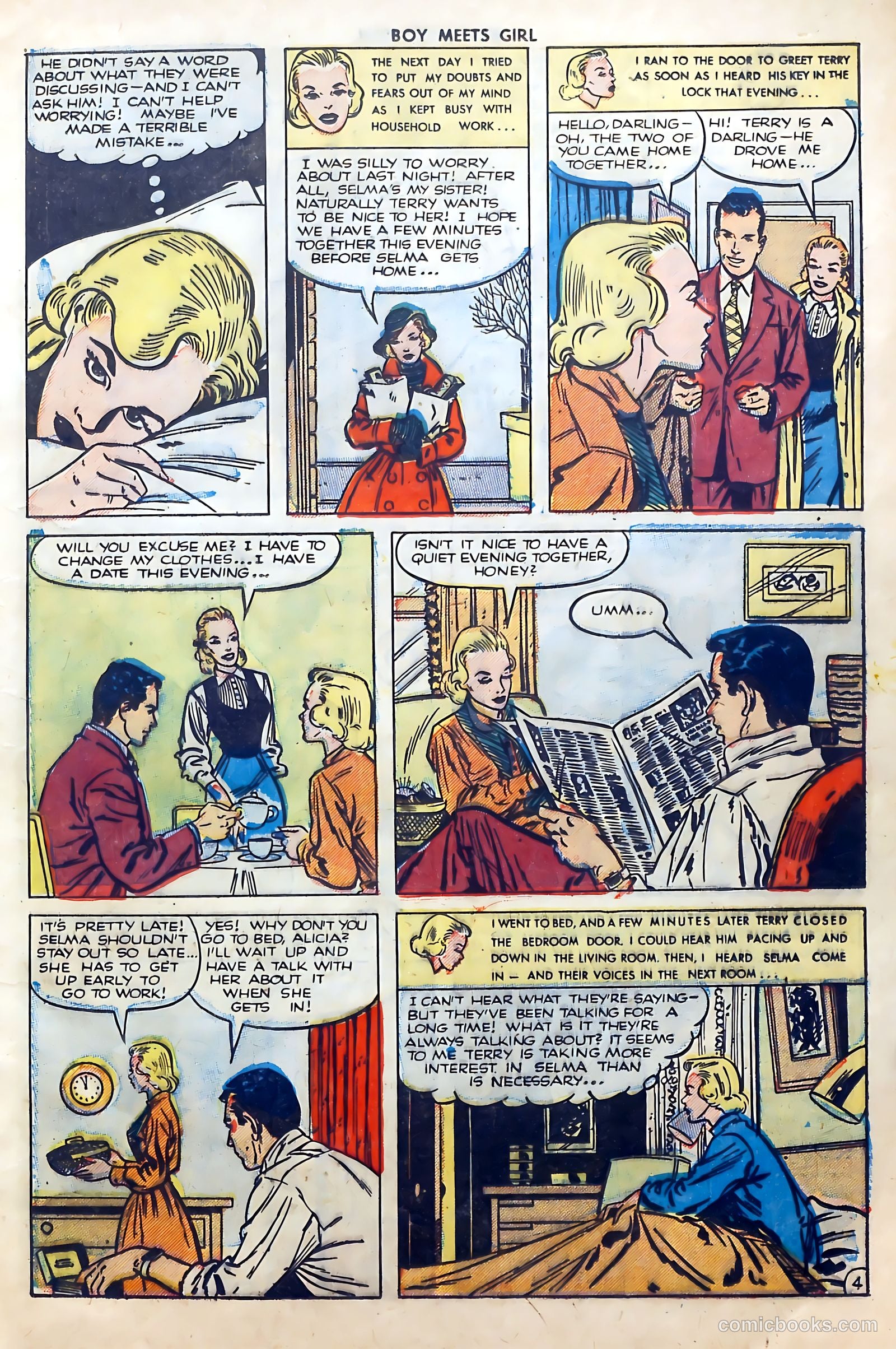 Boy Meets Girl #23 (1952) — page 13 of 37
