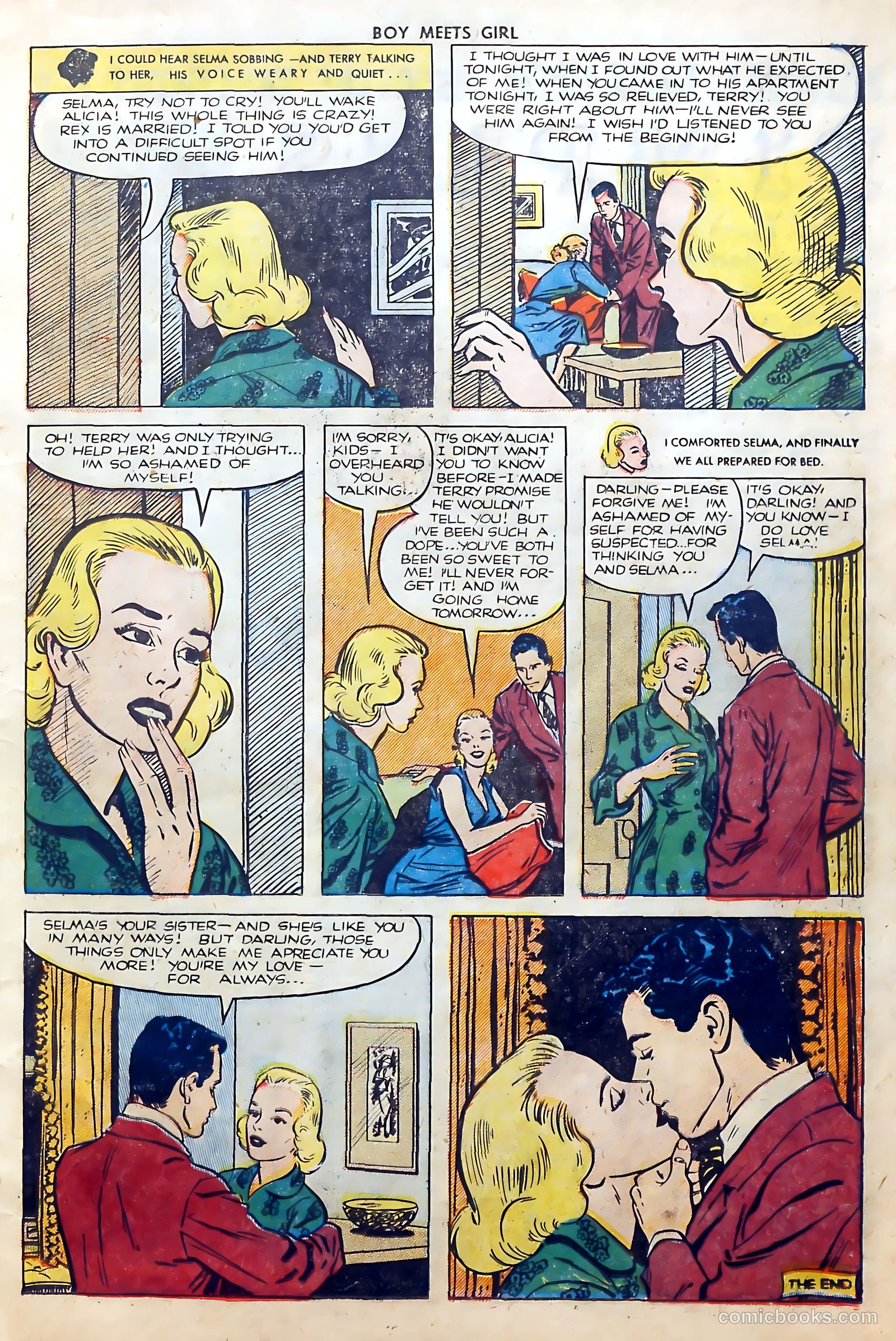 Boy Meets Girl #23 (1952) — page 15 of 37