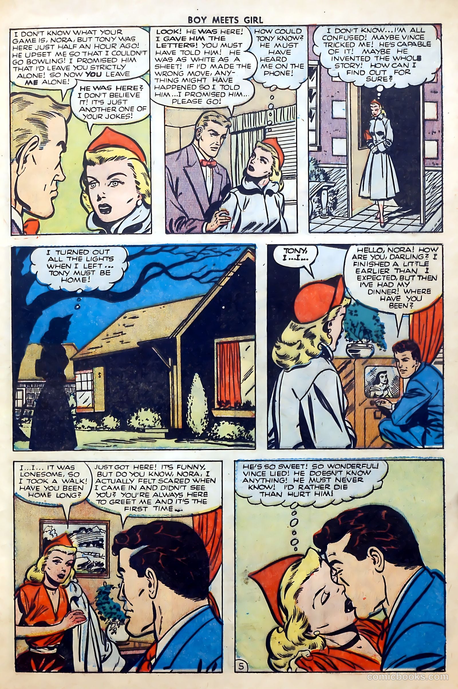 Boy Meets Girl #23 (1952) — page 21 of 37