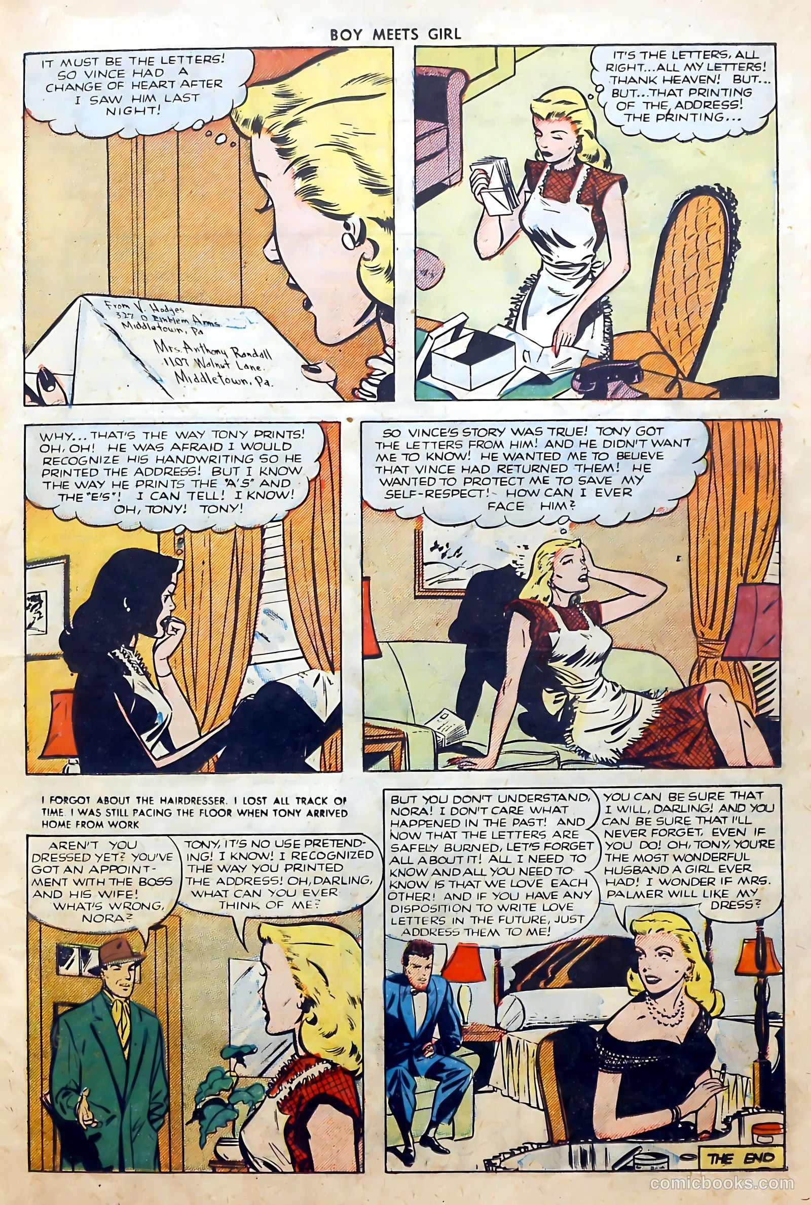Boy Meets Girl #23 (1952) — page 23 of 37