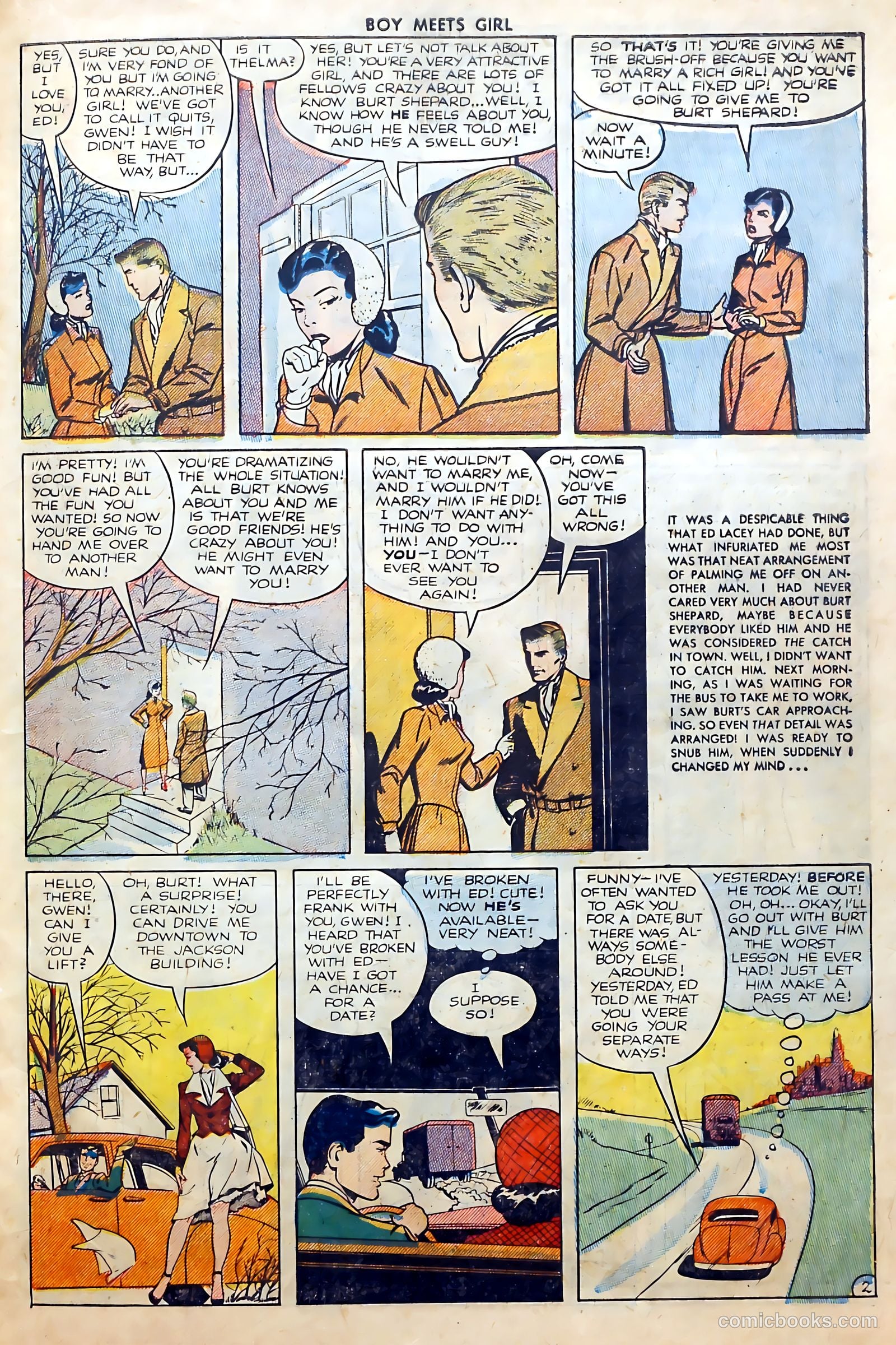 Boy Meets Girl #23 (1952) — page 27 of 37