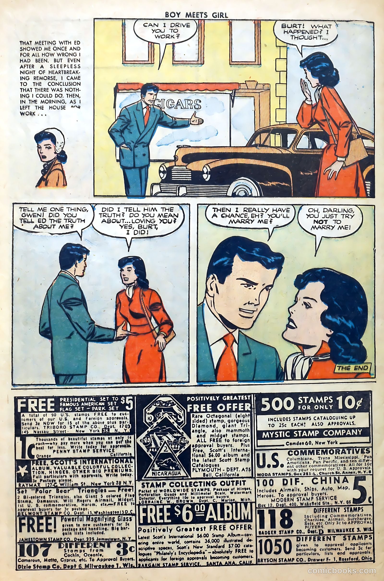 Boy Meets Girl #23 (1952) — page 32 of 37