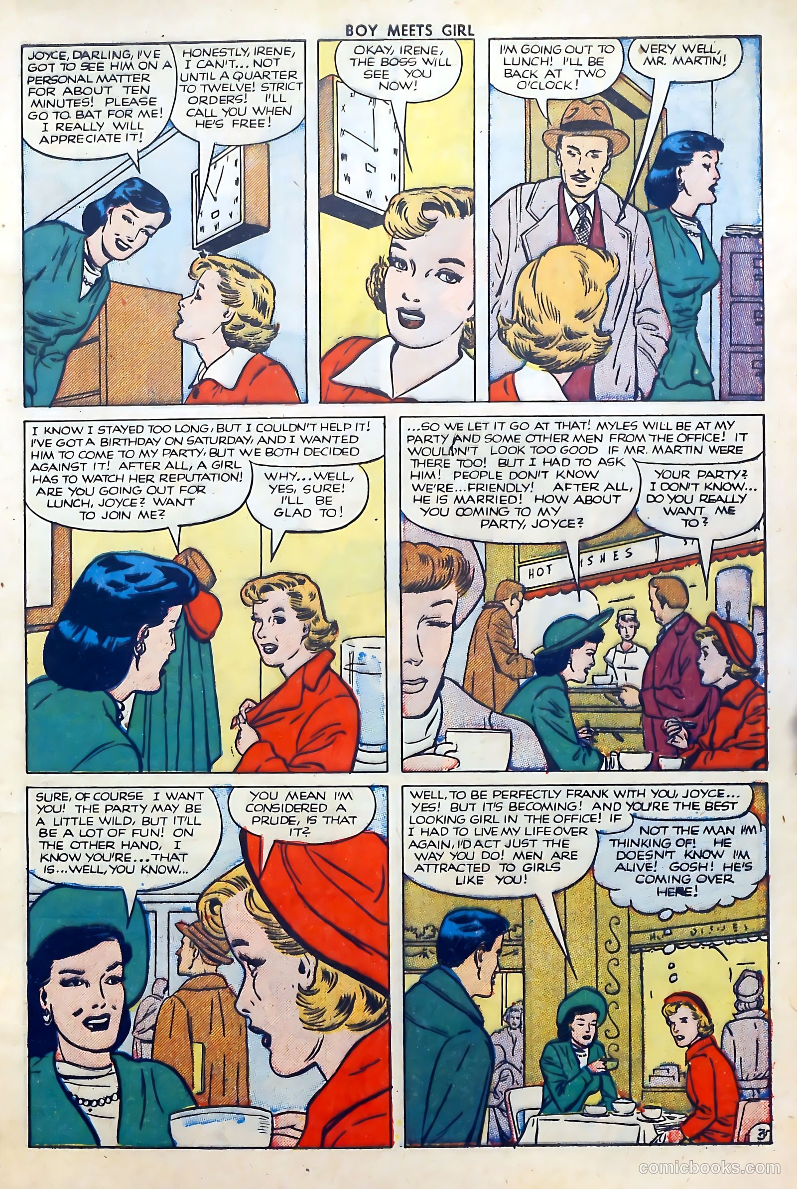 Boy Meets Girl #24 (1952) — page 5 of 37
