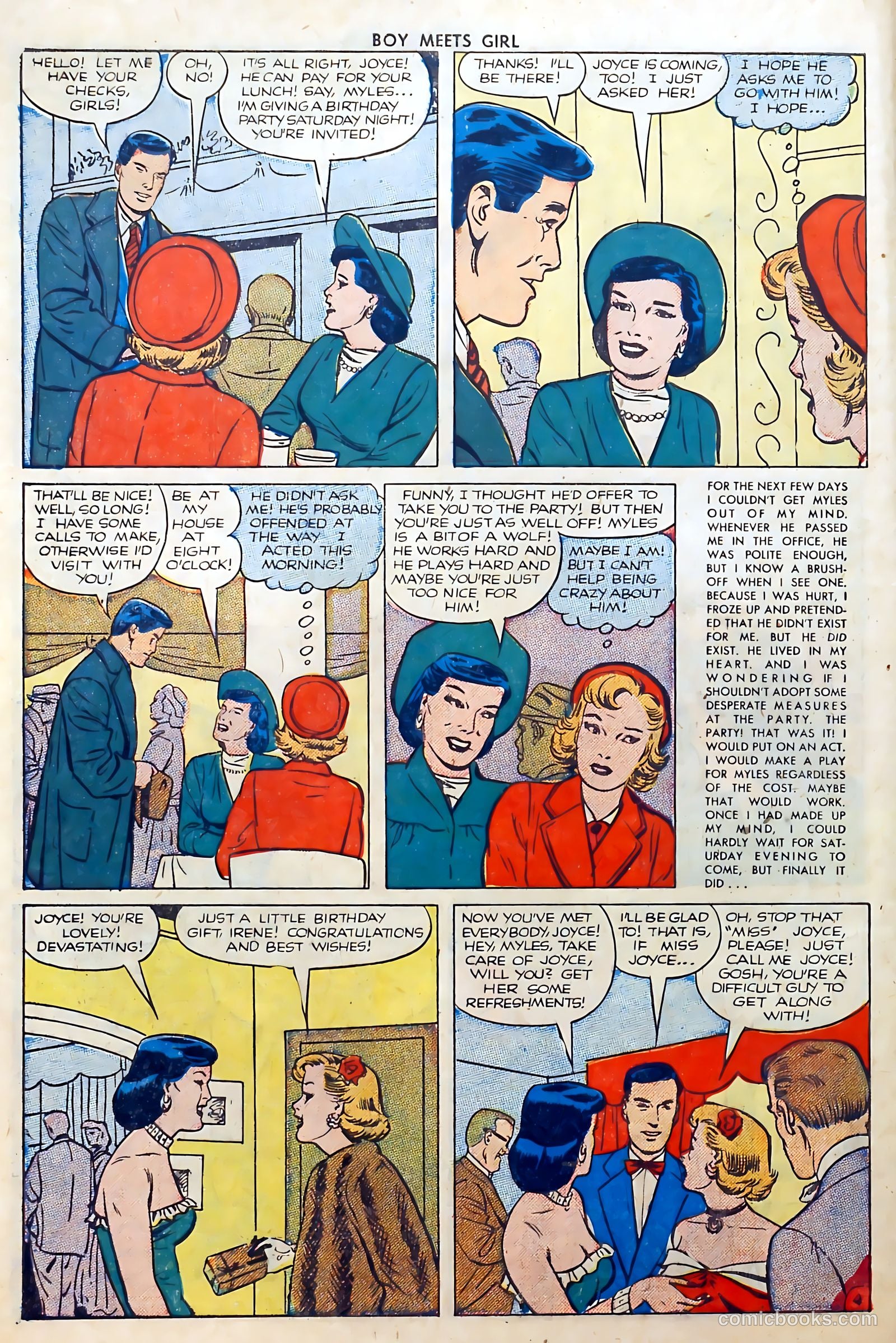 Boy Meets Girl #24 (1952) — page 6 of 37