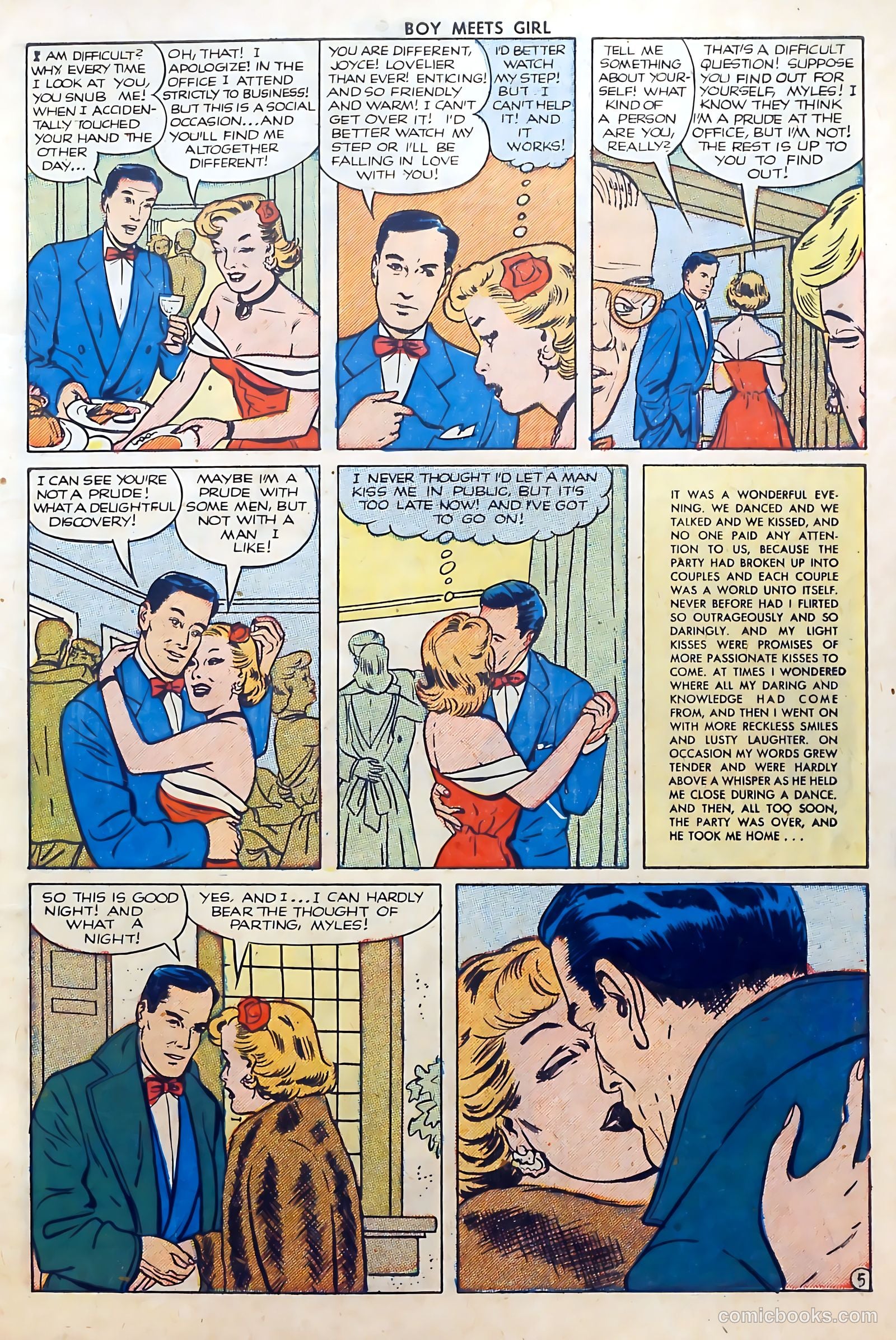 Boy Meets Girl #24 (1952) — page 7 of 37