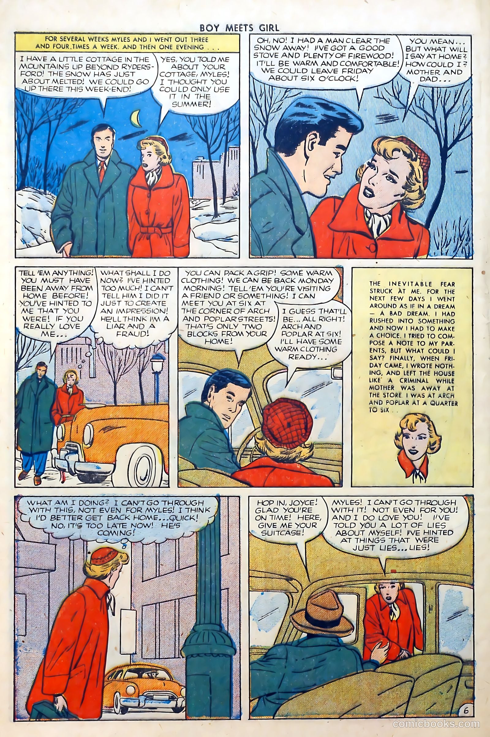 Boy Meets Girl #24 (1952) — page 8 of 37