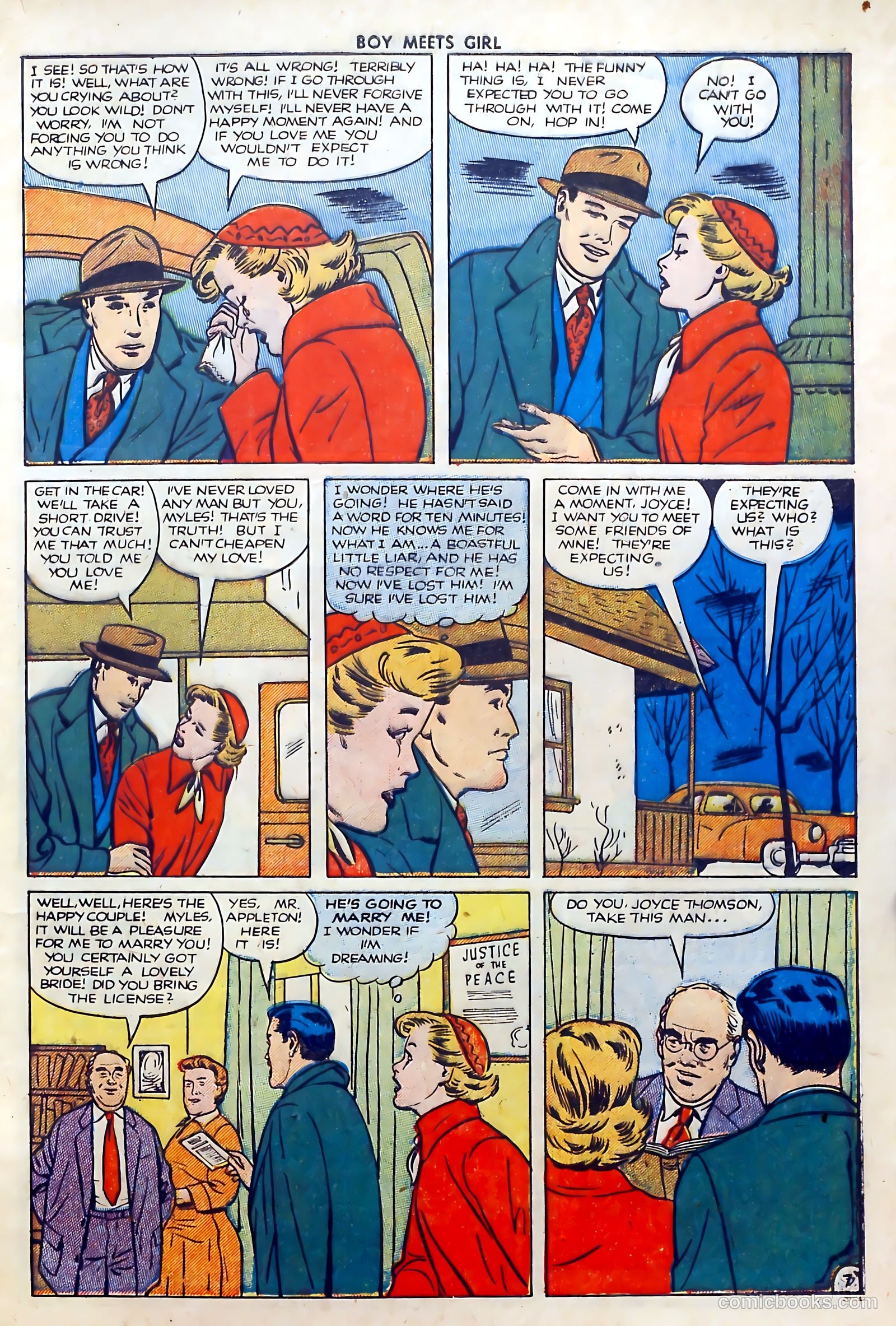 Boy Meets Girl #24 (1952) — page 9 of 37