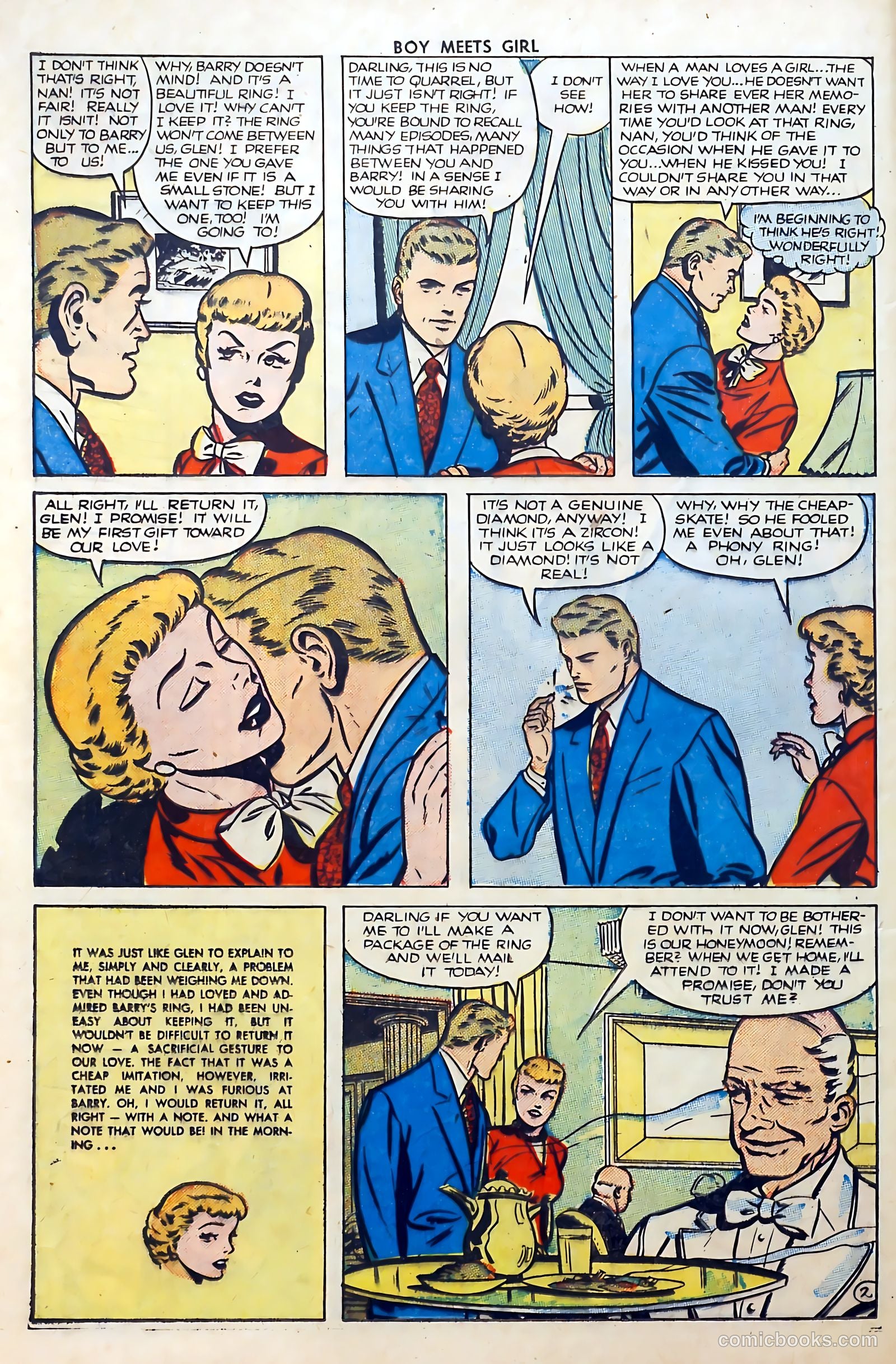 Boy Meets Girl #24 (1952) — page 12 of 37