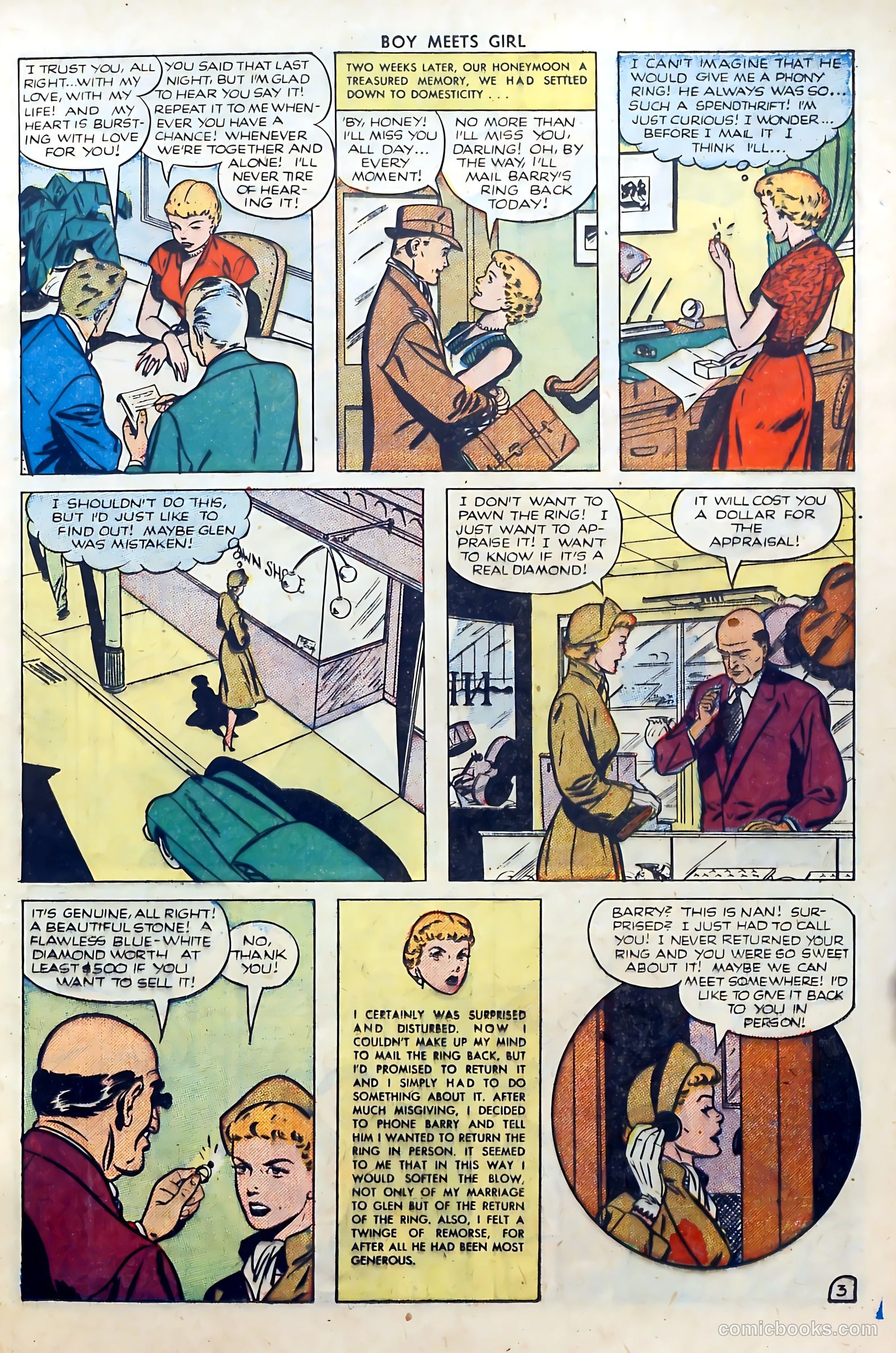 Boy Meets Girl #24 (1952) — page 13 of 37