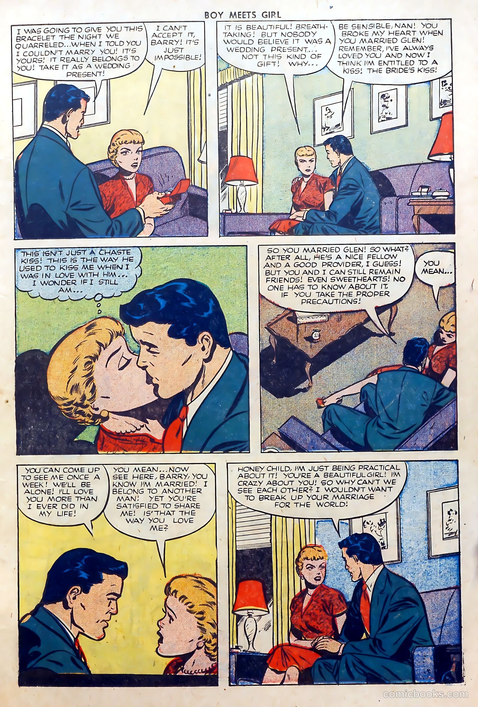Boy Meets Girl #24 (1952) — page 15 of 37