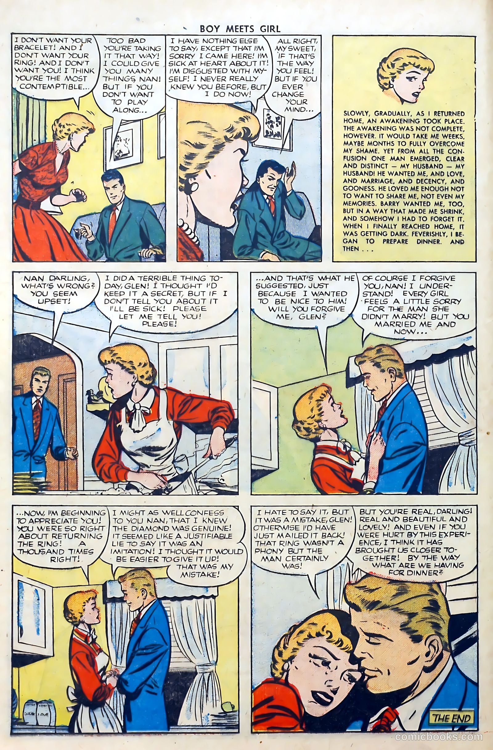 Boy Meets Girl #24 (1952) — page 16 of 37