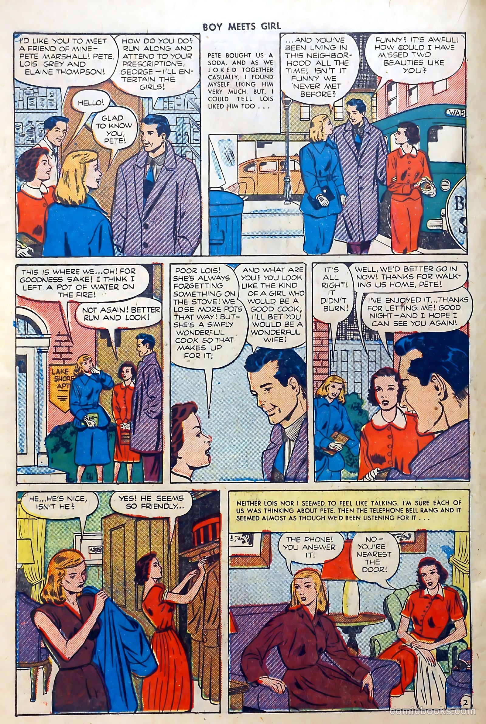 Boy Meets Girl #24 (1952) — page 22 of 37