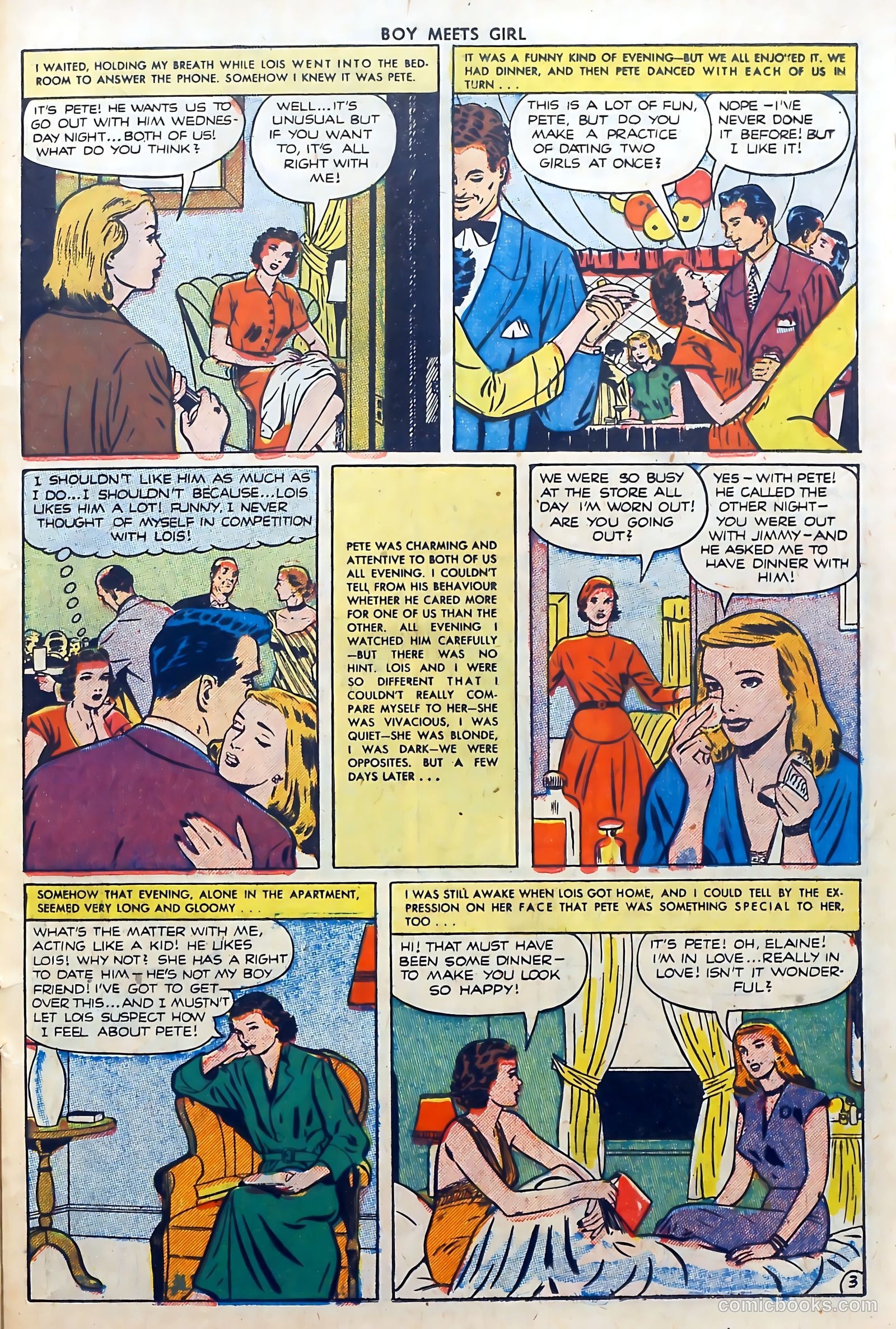 Boy Meets Girl #24 (1952) — page 23 of 37