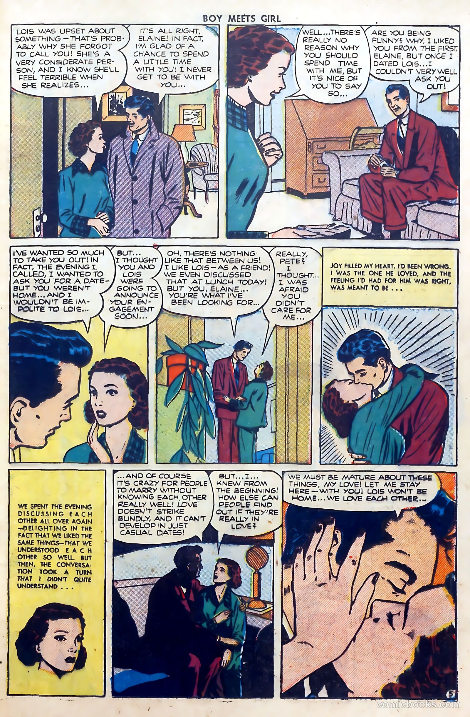 Boy Meets Girl #24 (1952) — page 25 of 37