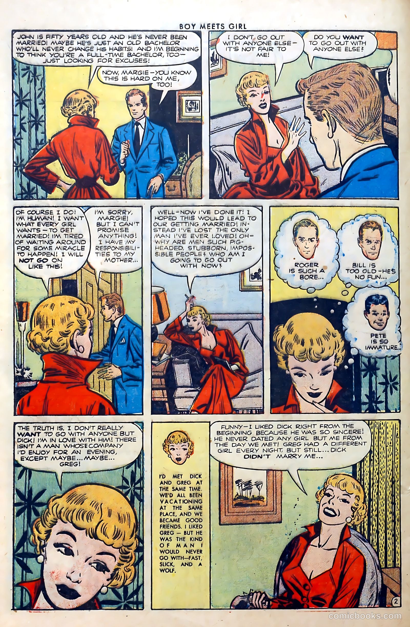 Boy Meets Girl #24 (1952) — page 28 of 37