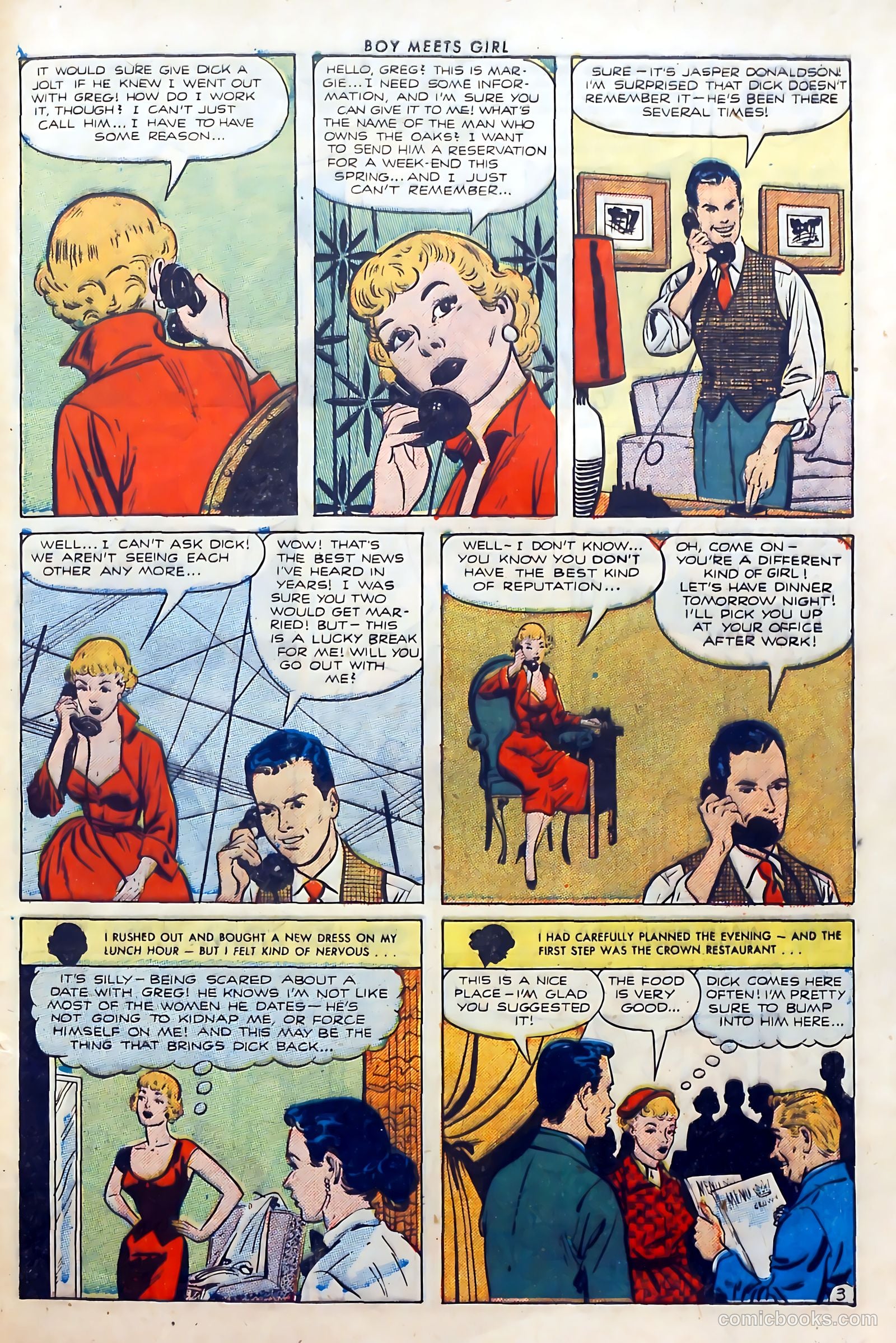 Boy Meets Girl #24 (1952) — page 29 of 37