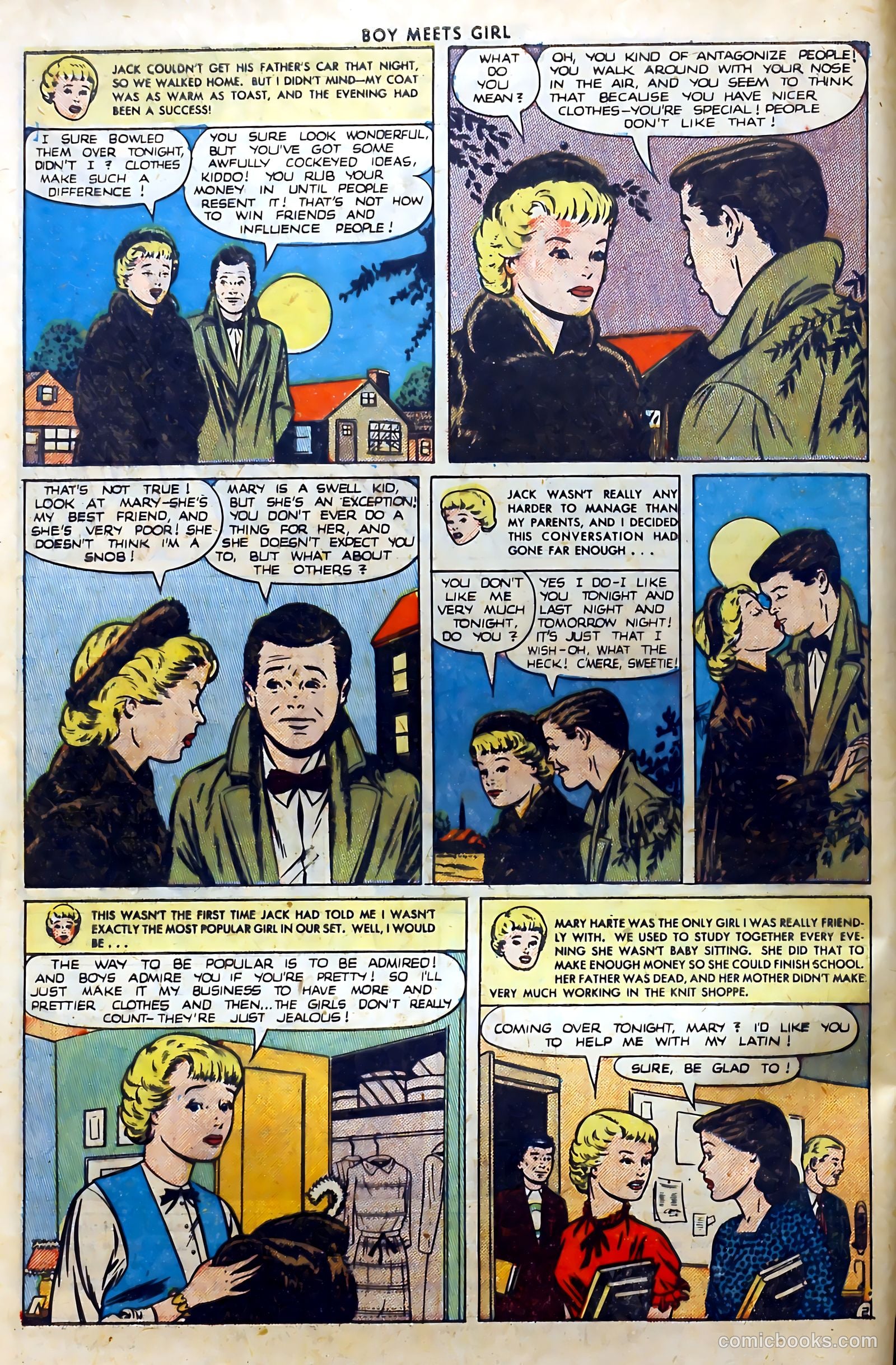 Boy Meets Girl #3 (1950) — page 4 of 53