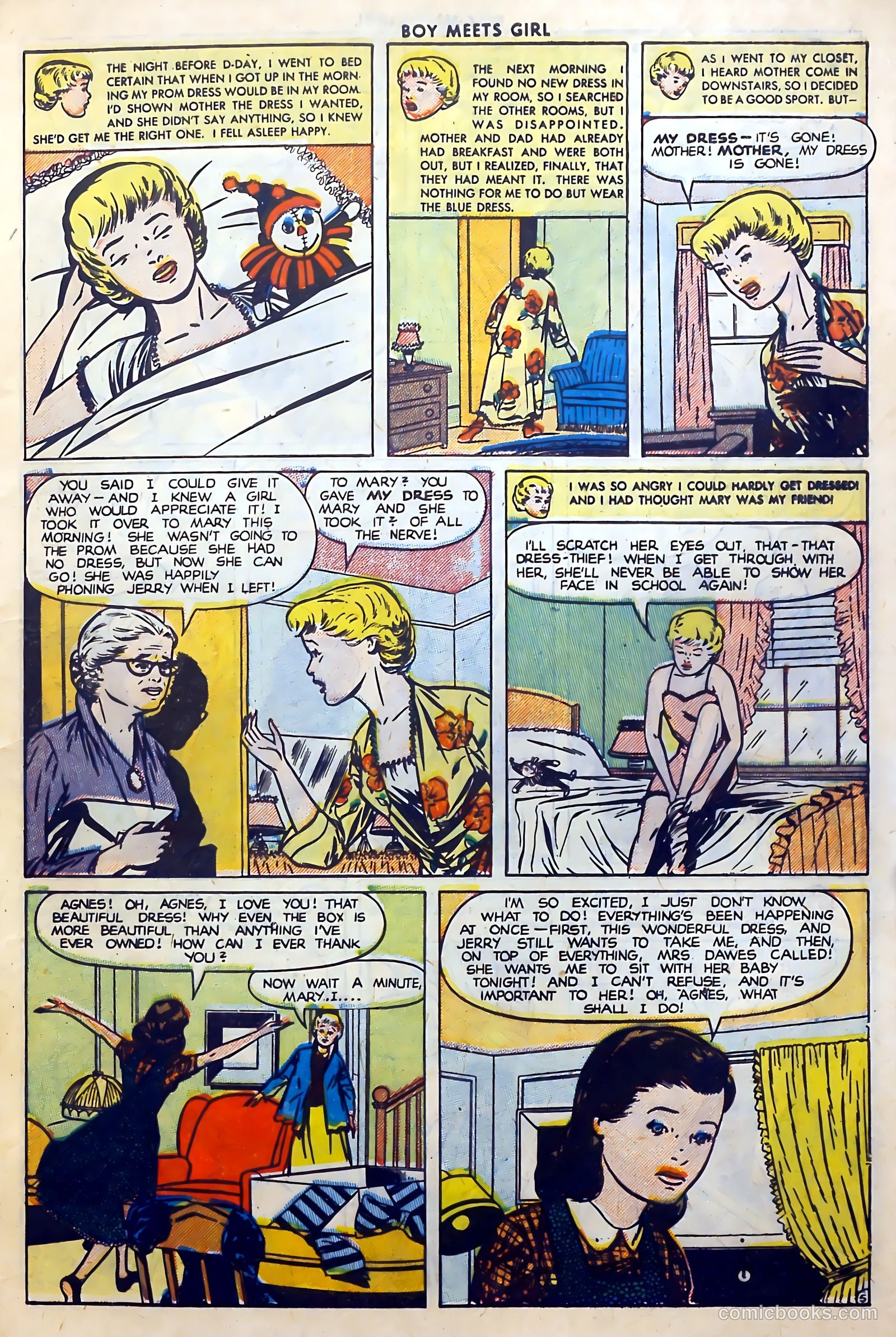 Boy Meets Girl #3 (1950) — page 7 of 53