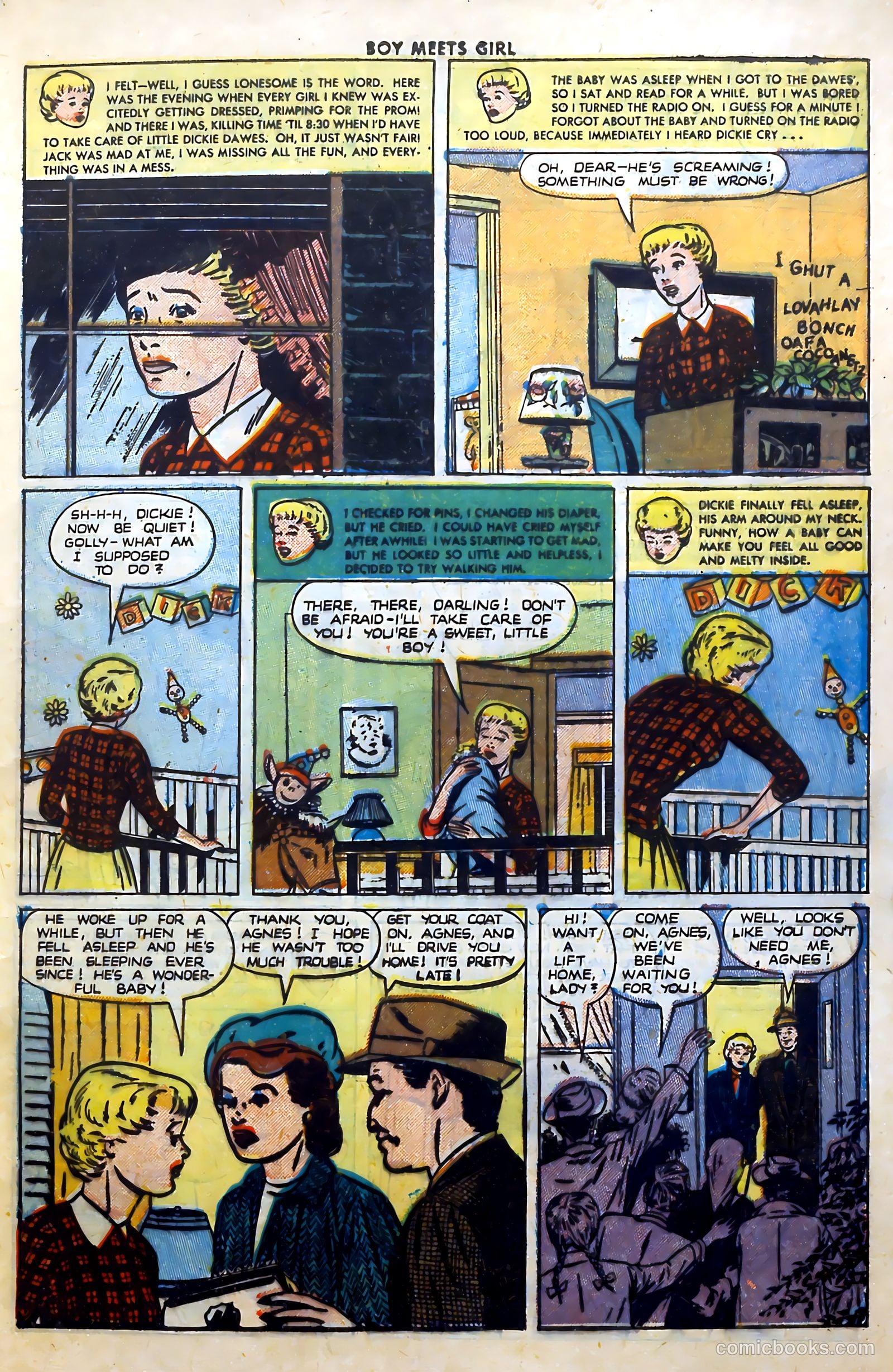 Boy Meets Girl #3 (1950) — page 9 of 53
