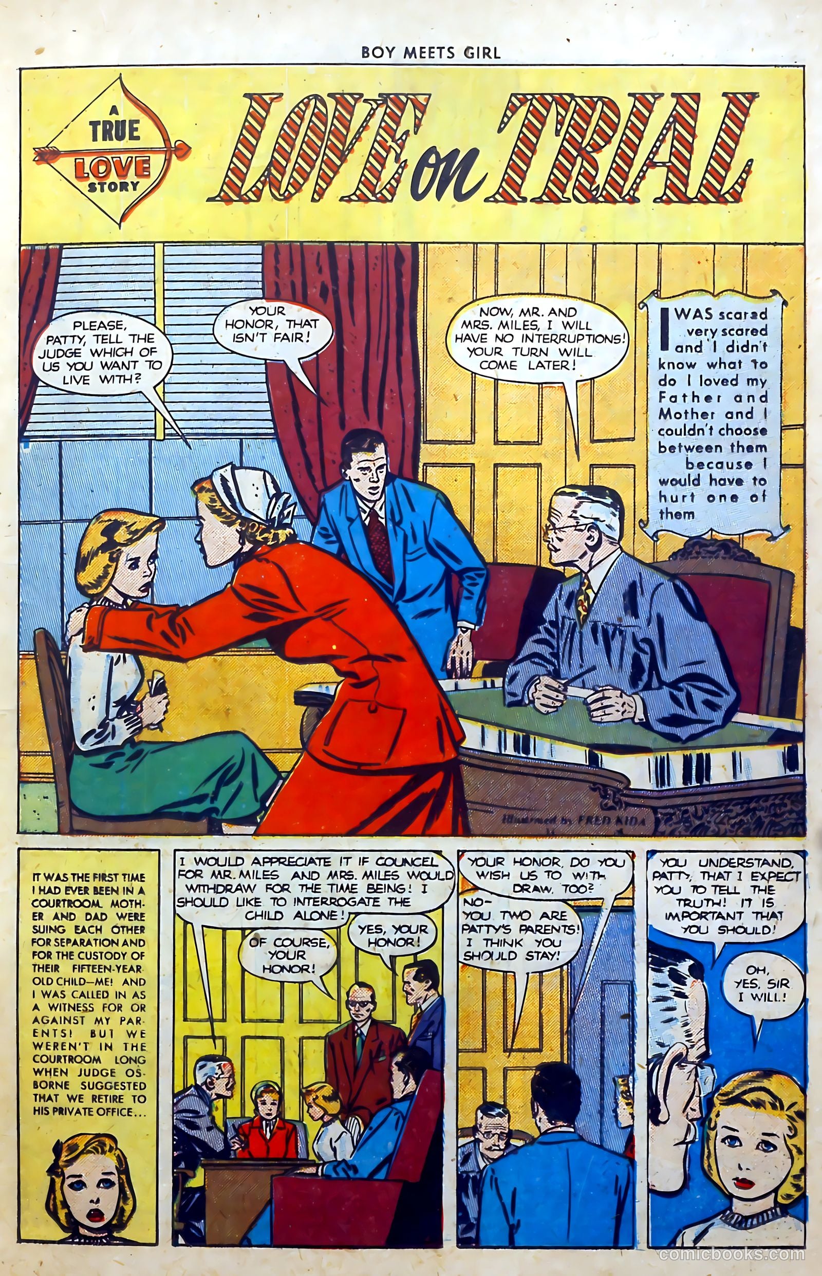 Boy Meets Girl #3 (1950) — page 17 of 53