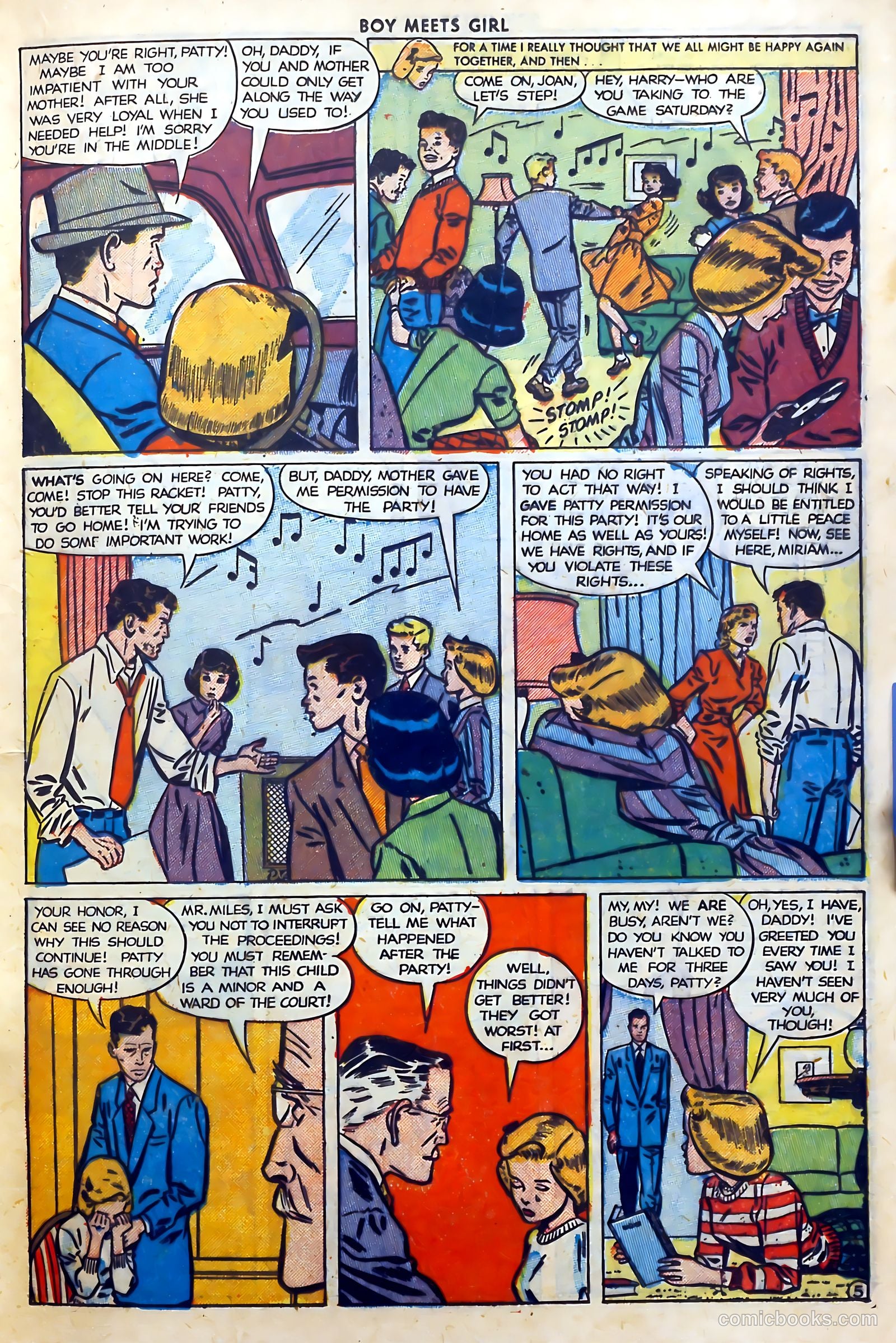 Boy Meets Girl #3 (1950) — page 21 of 53