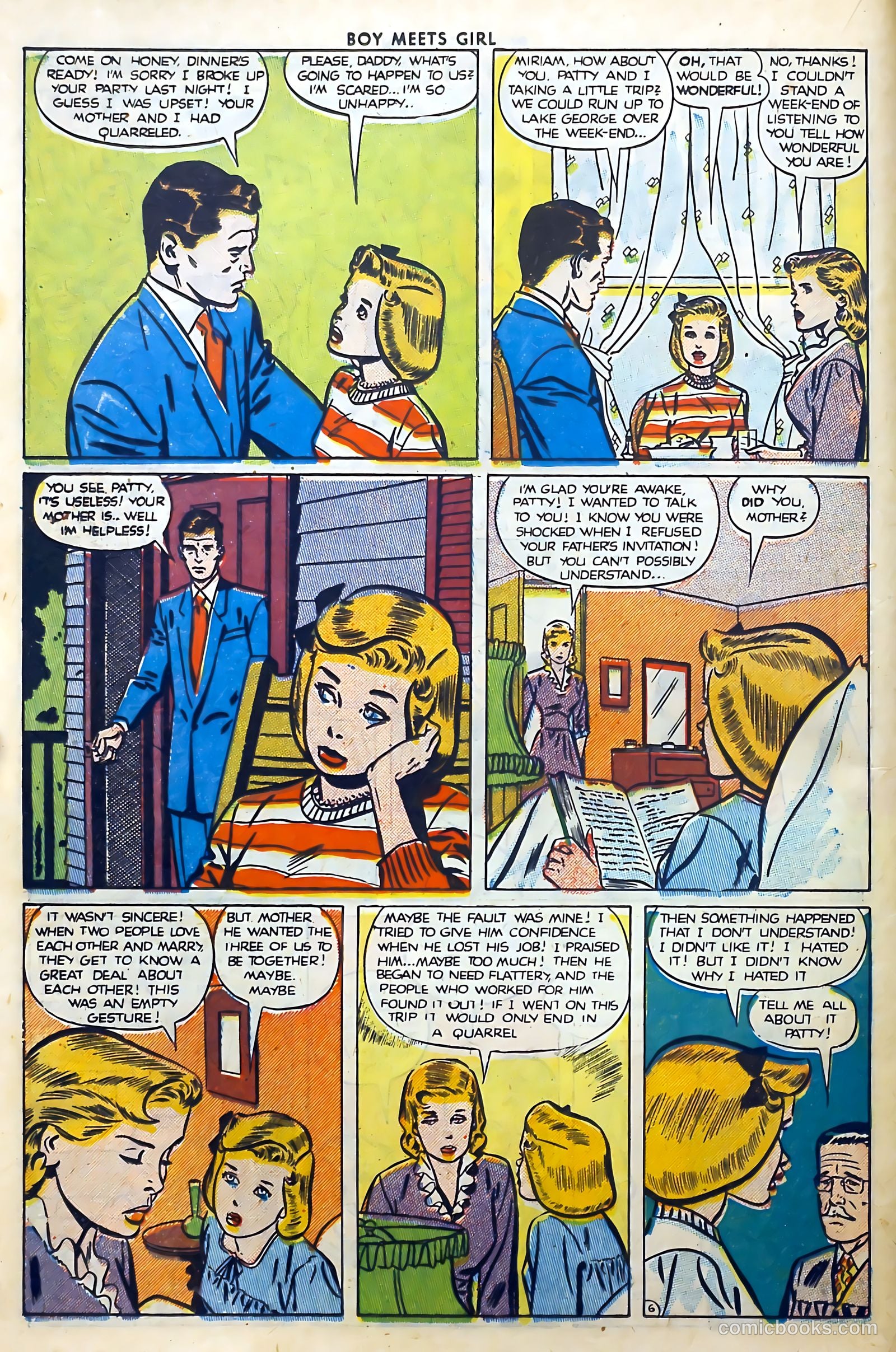 Boy Meets Girl #3 (1950) — page 22 of 53