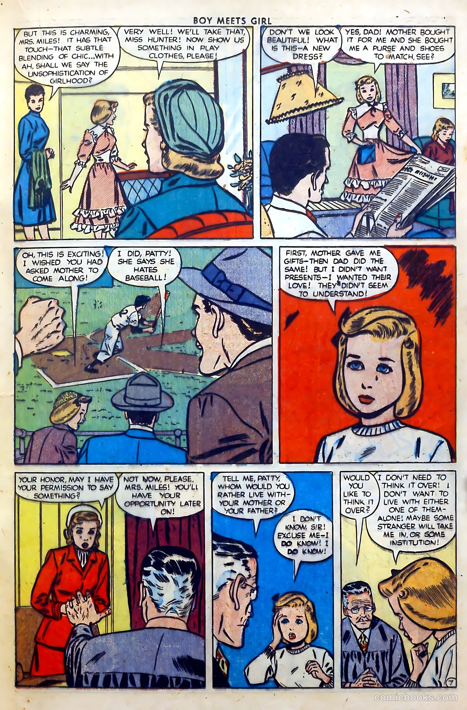 Boy Meets Girl #3 (1950) — page 23 of 53