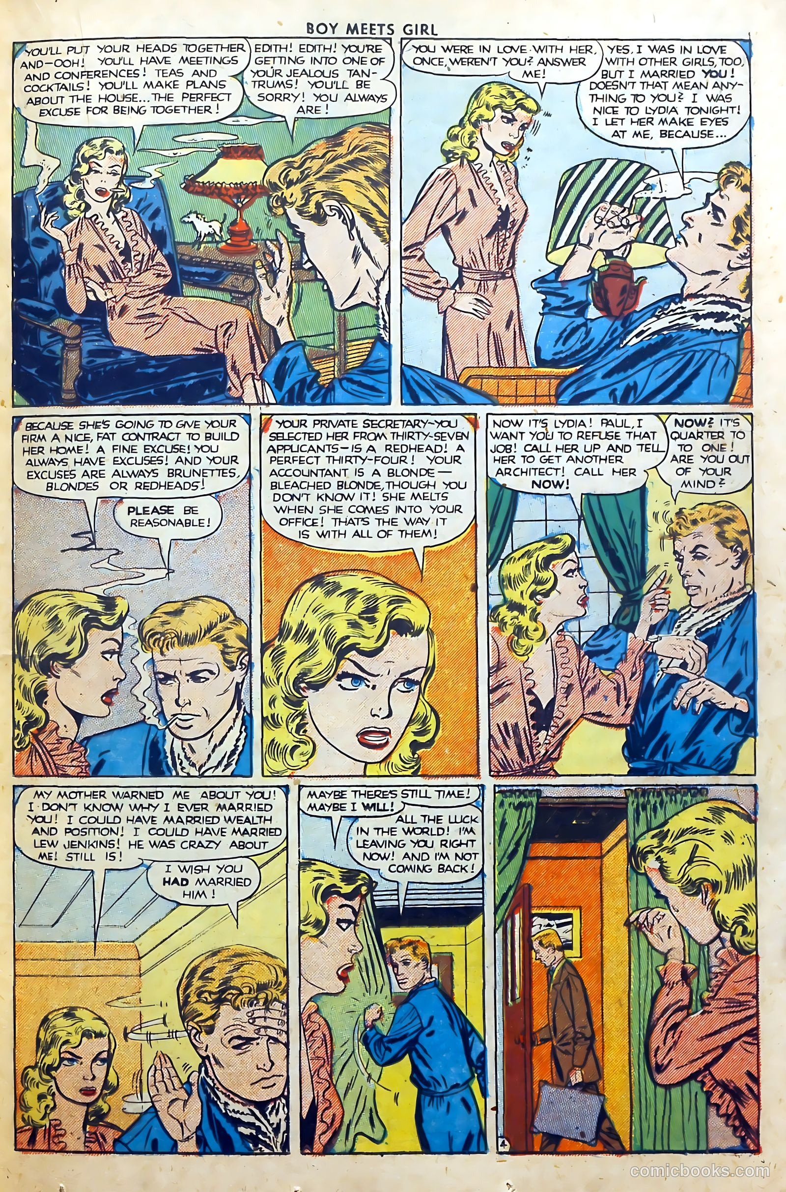 Boy Meets Girl #3 (1950) — page 29 of 53
