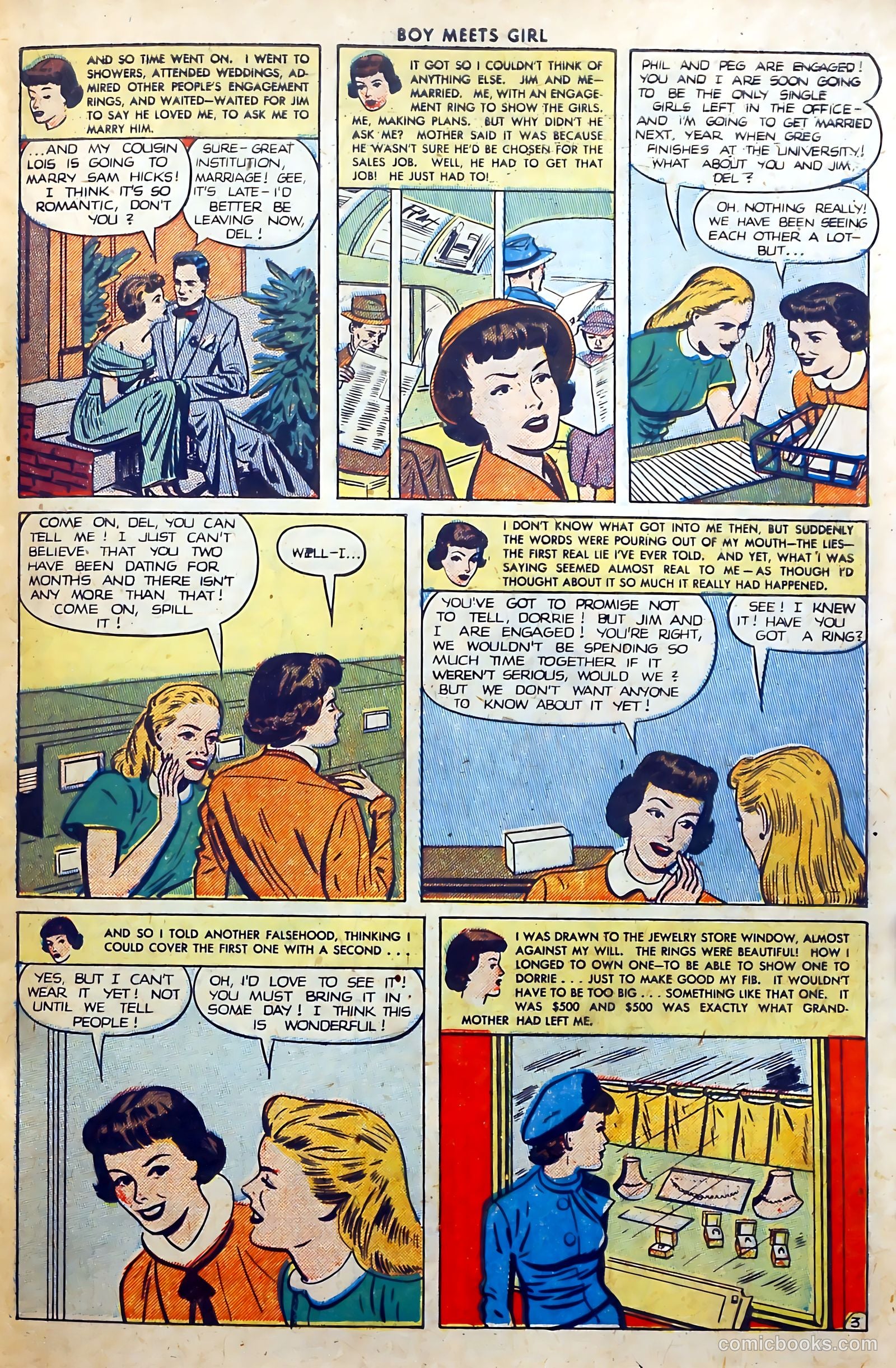 Boy Meets Girl #3 (1950) — page 41 of 53
