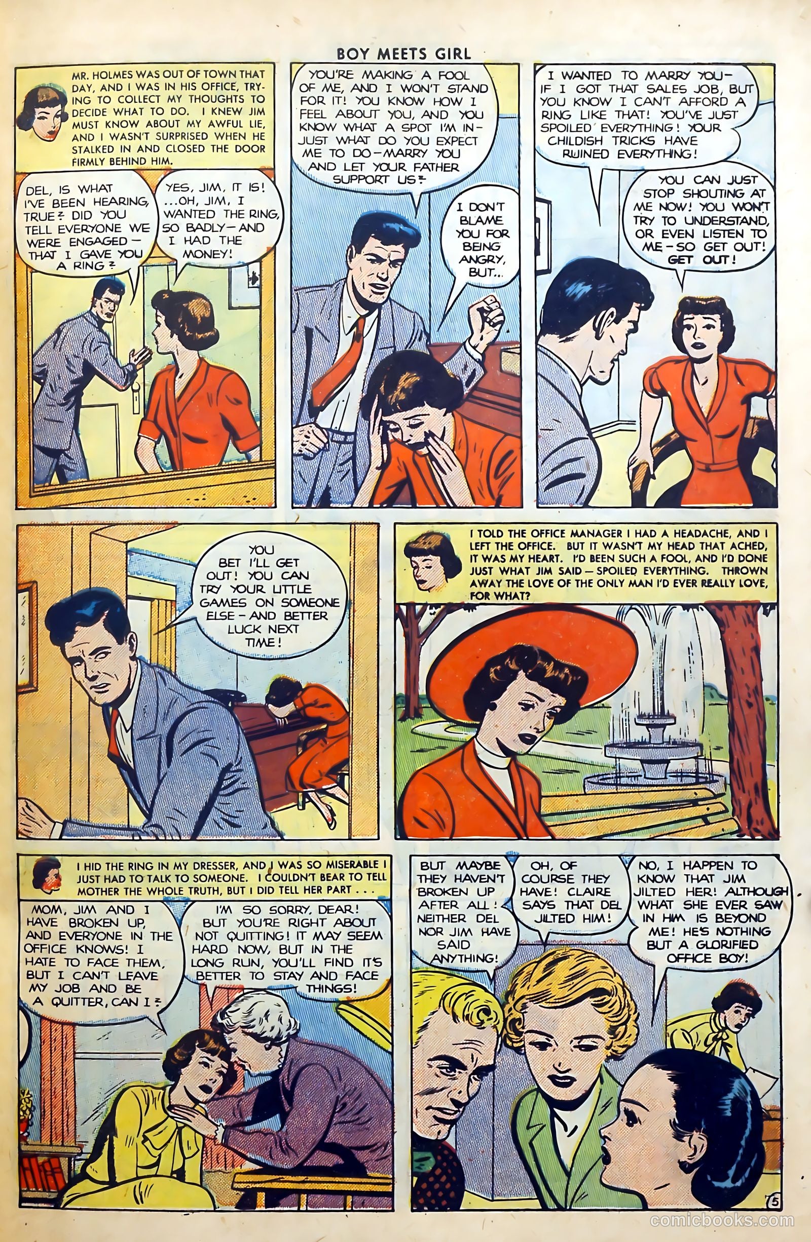 Boy Meets Girl #3 (1950) — page 43 of 53