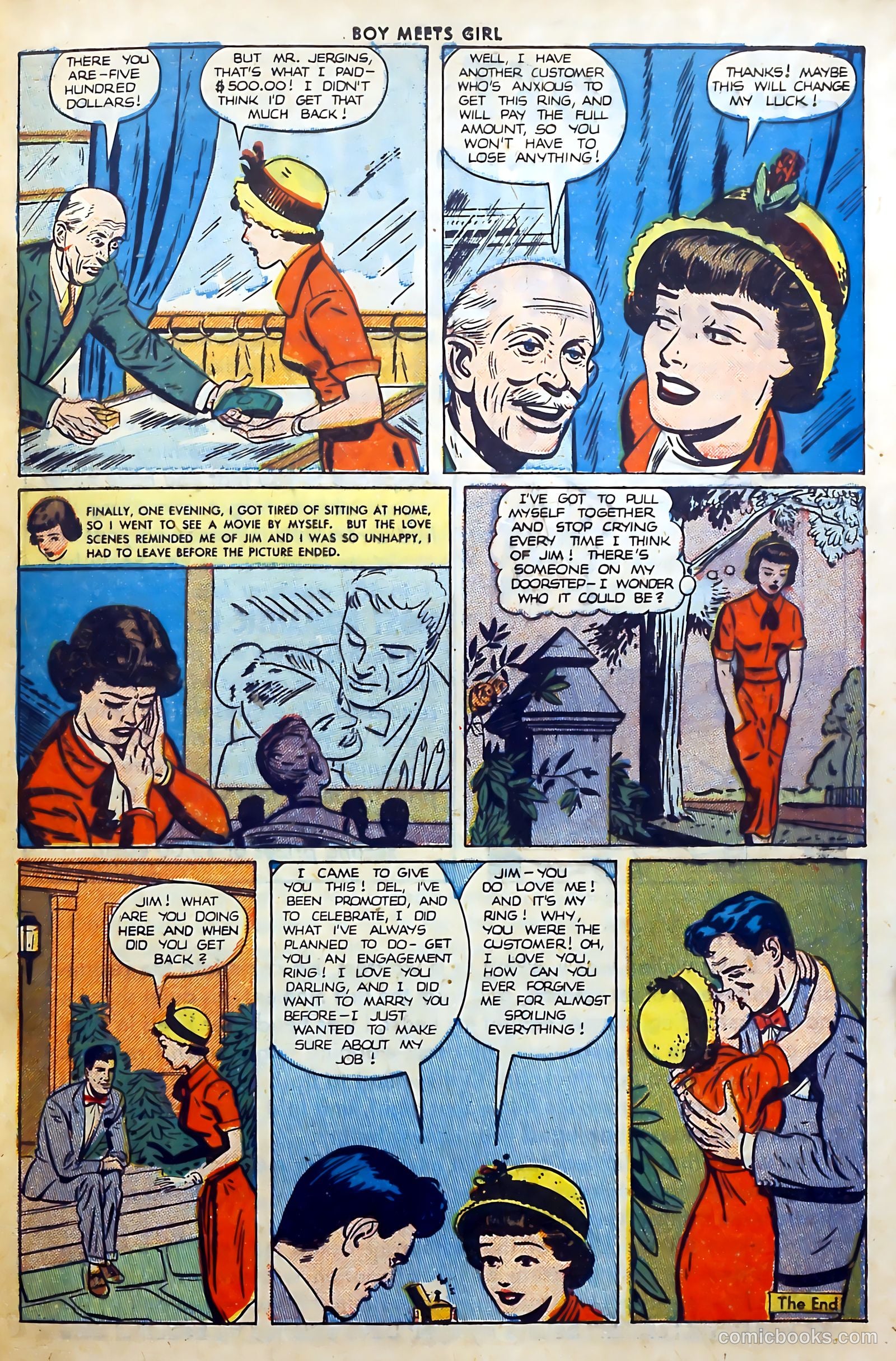 Boy Meets Girl #3 (1950) — page 45 of 53