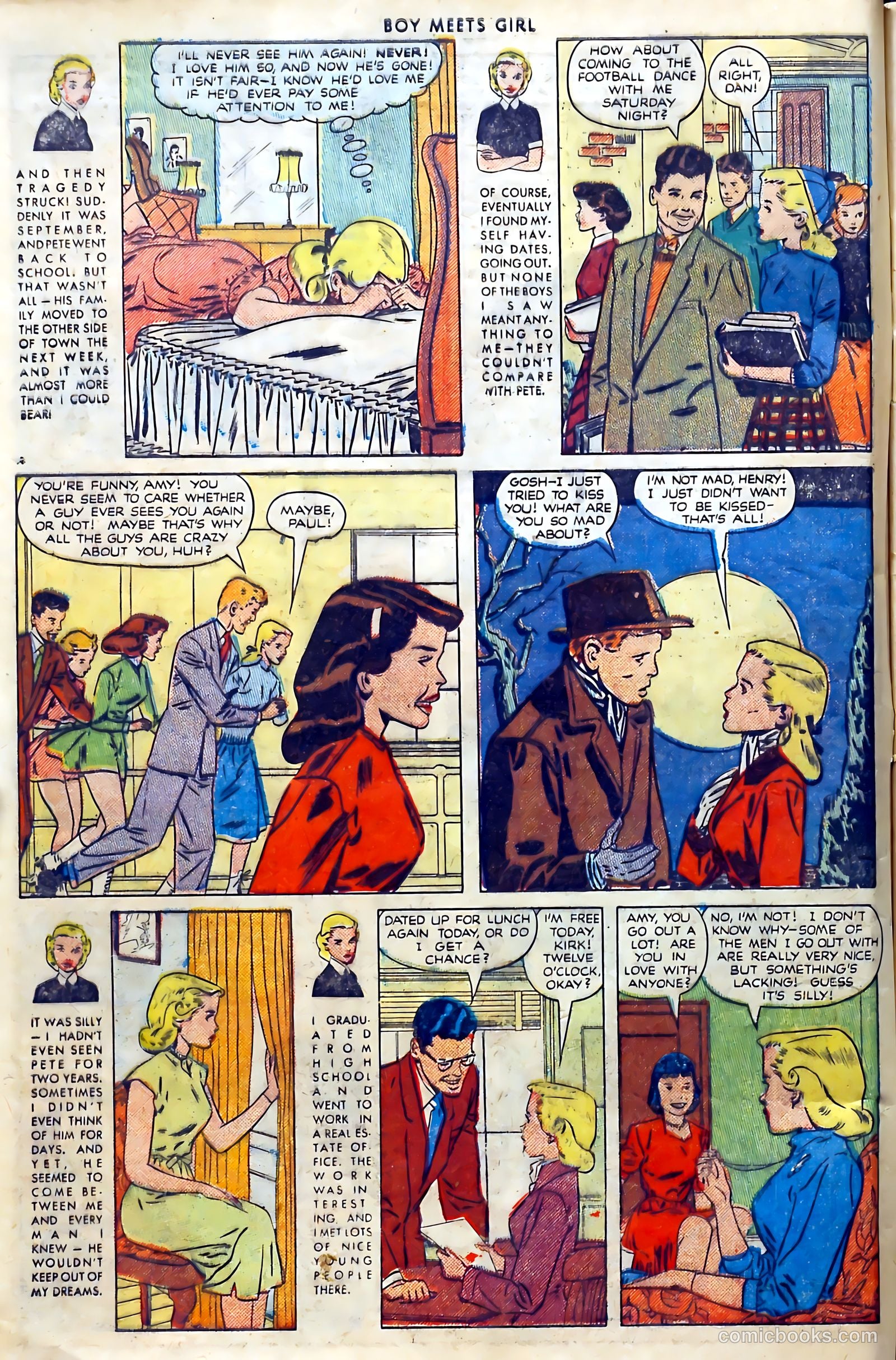 Boy Meets Girl #4 (1950) — page 6 of 52