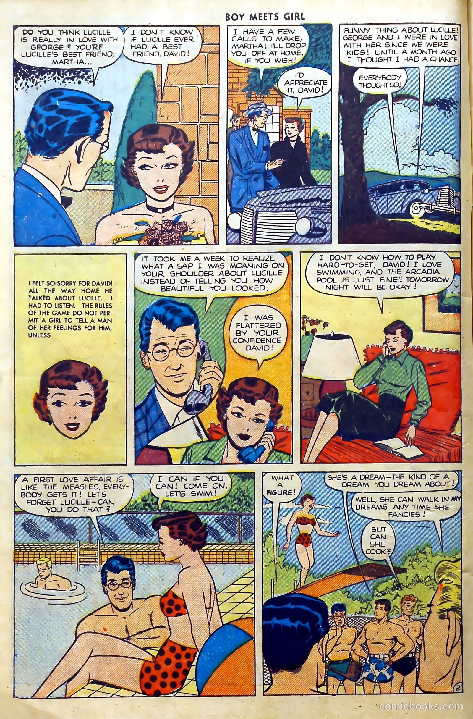 Boy Meets Girl #4 (1950) — page 14 of 52