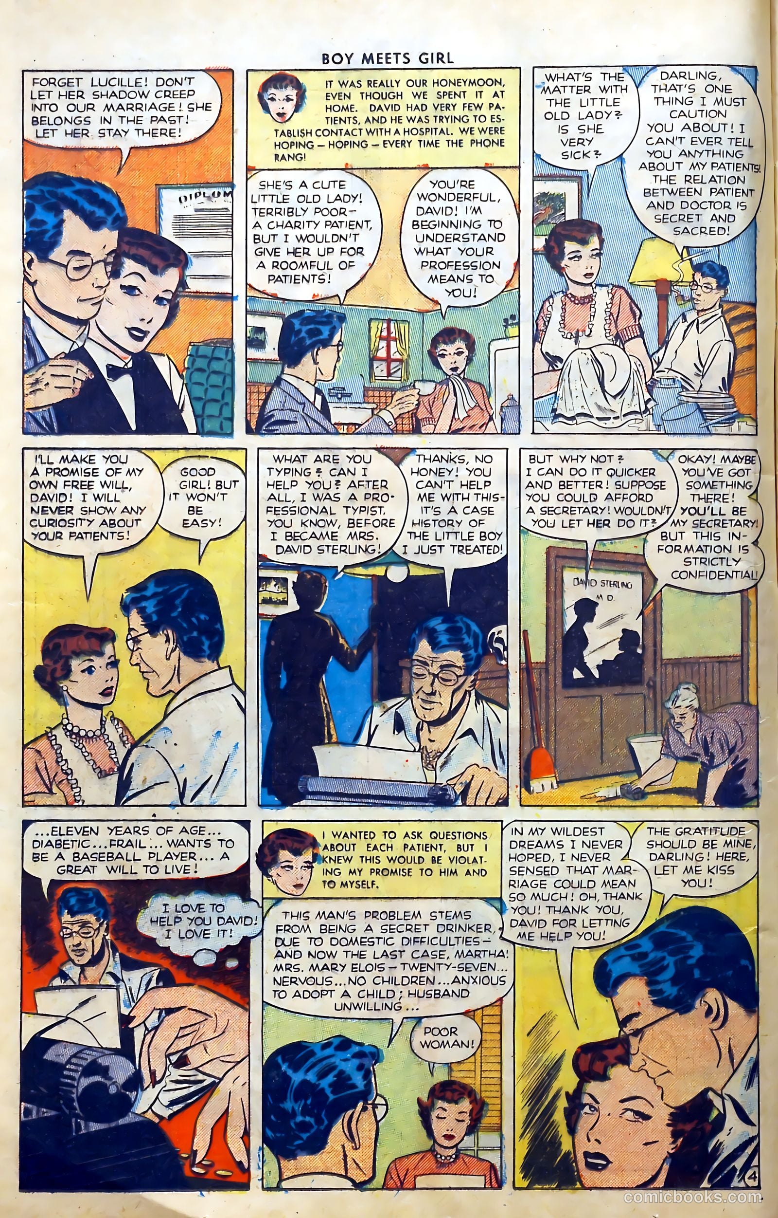Boy Meets Girl #4 (1950) — page 16 of 52