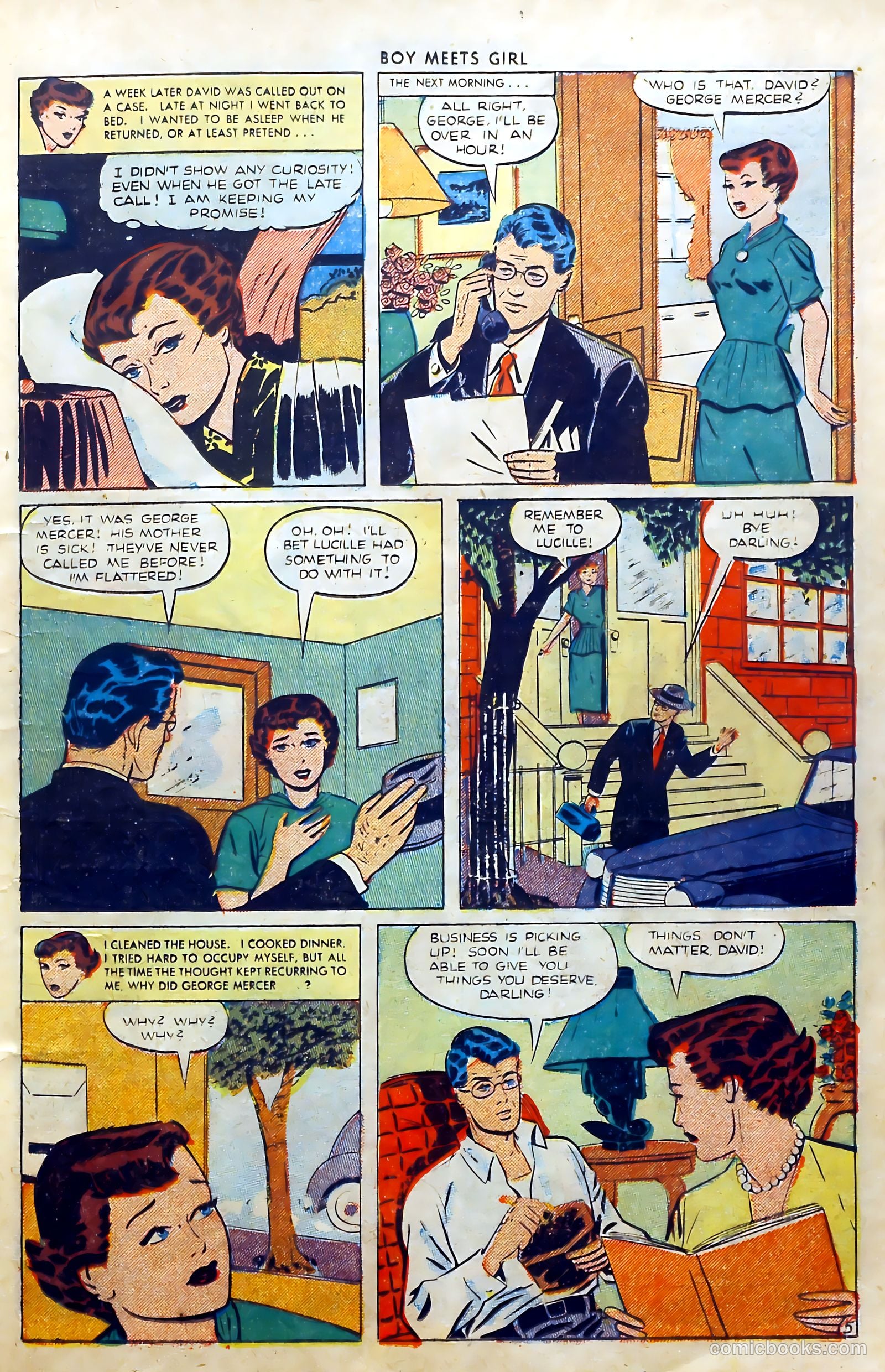 Boy Meets Girl #4 (1950) — page 17 of 52