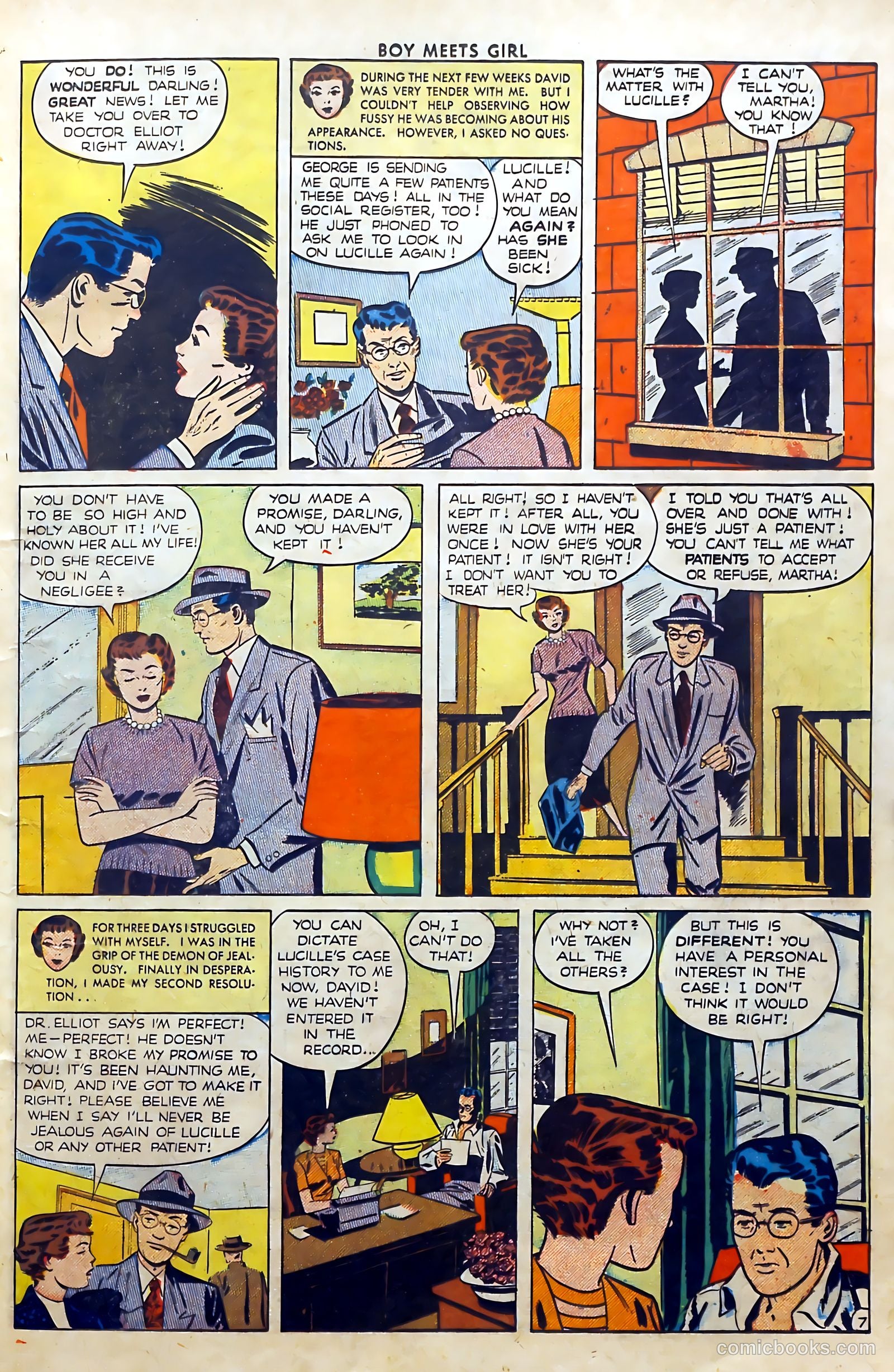 Boy Meets Girl #4 (1950) — page 19 of 52