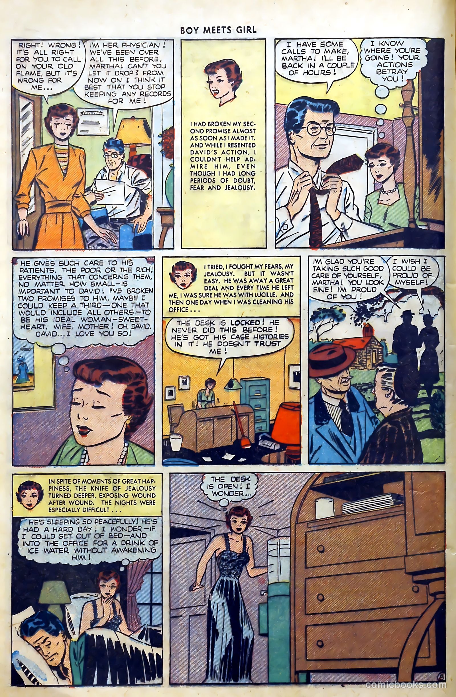 Boy Meets Girl #4 (1950) — page 20 of 52