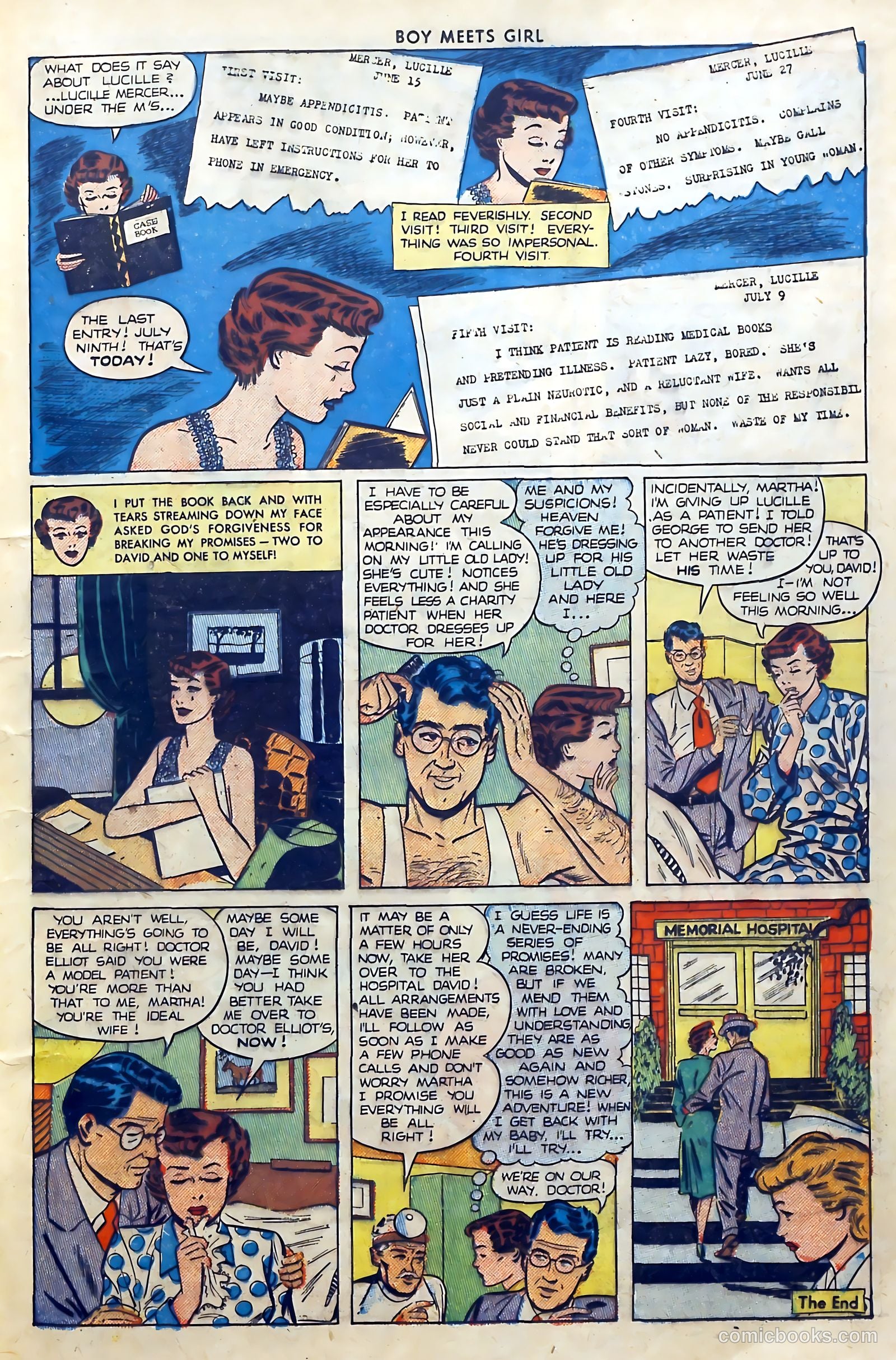 Boy Meets Girl #4 (1950) — page 21 of 52