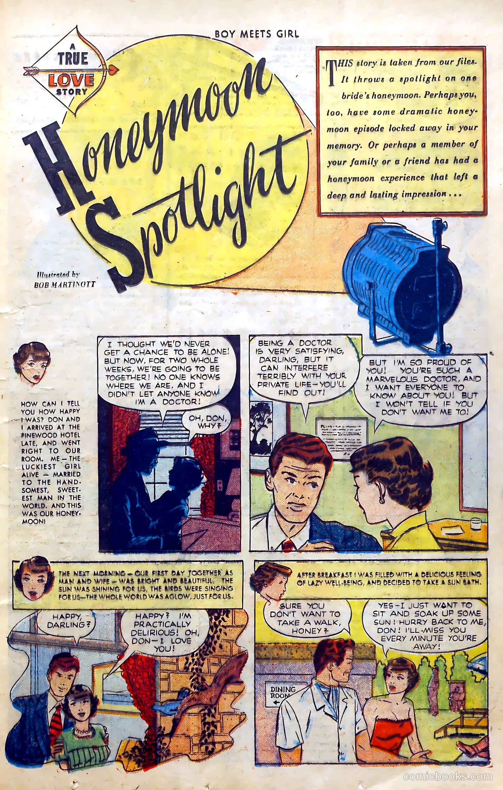 Boy Meets Girl #4 (1950) — page 23 of 52