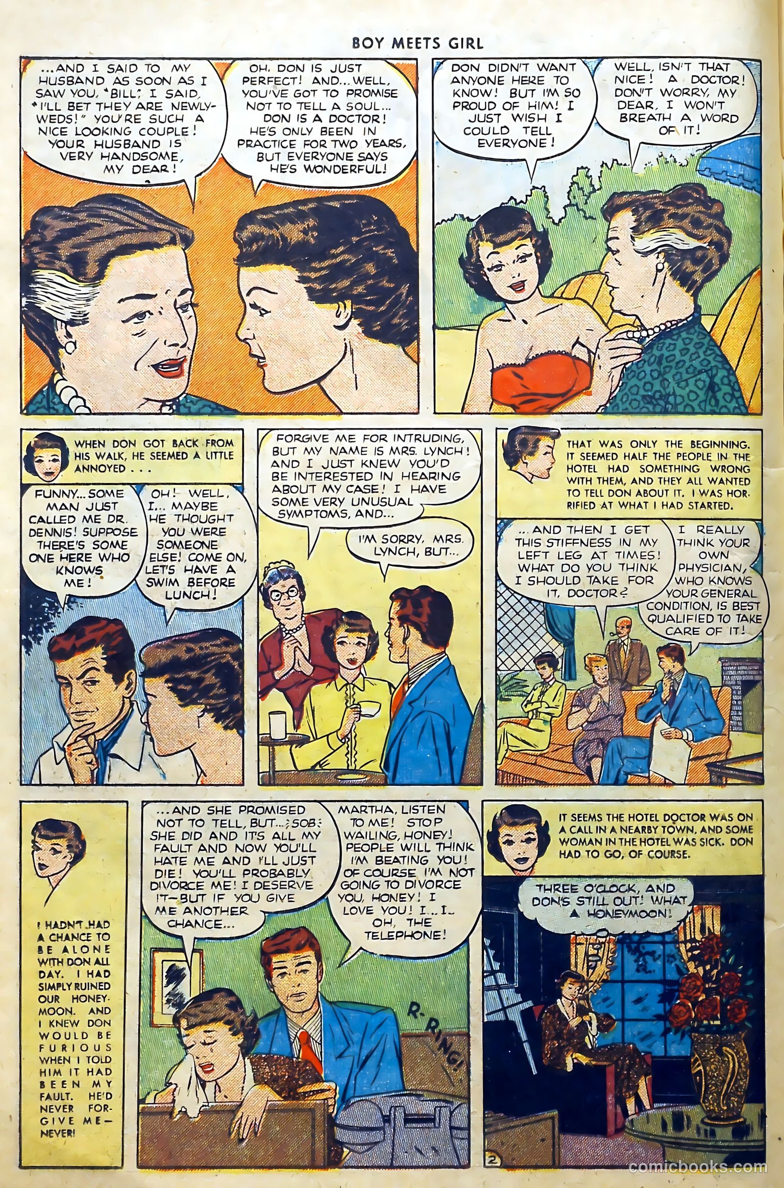 Boy Meets Girl #4 (1950) — page 24 of 52