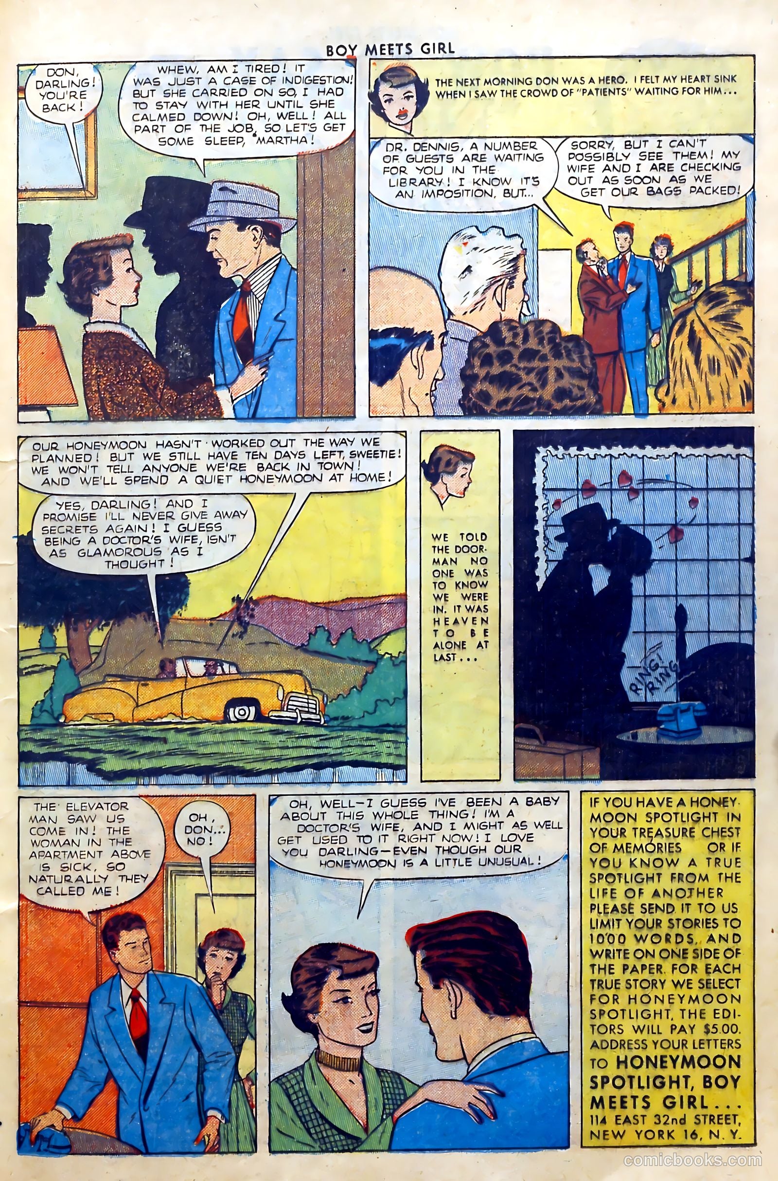 Boy Meets Girl #4 (1950) — page 25 of 52