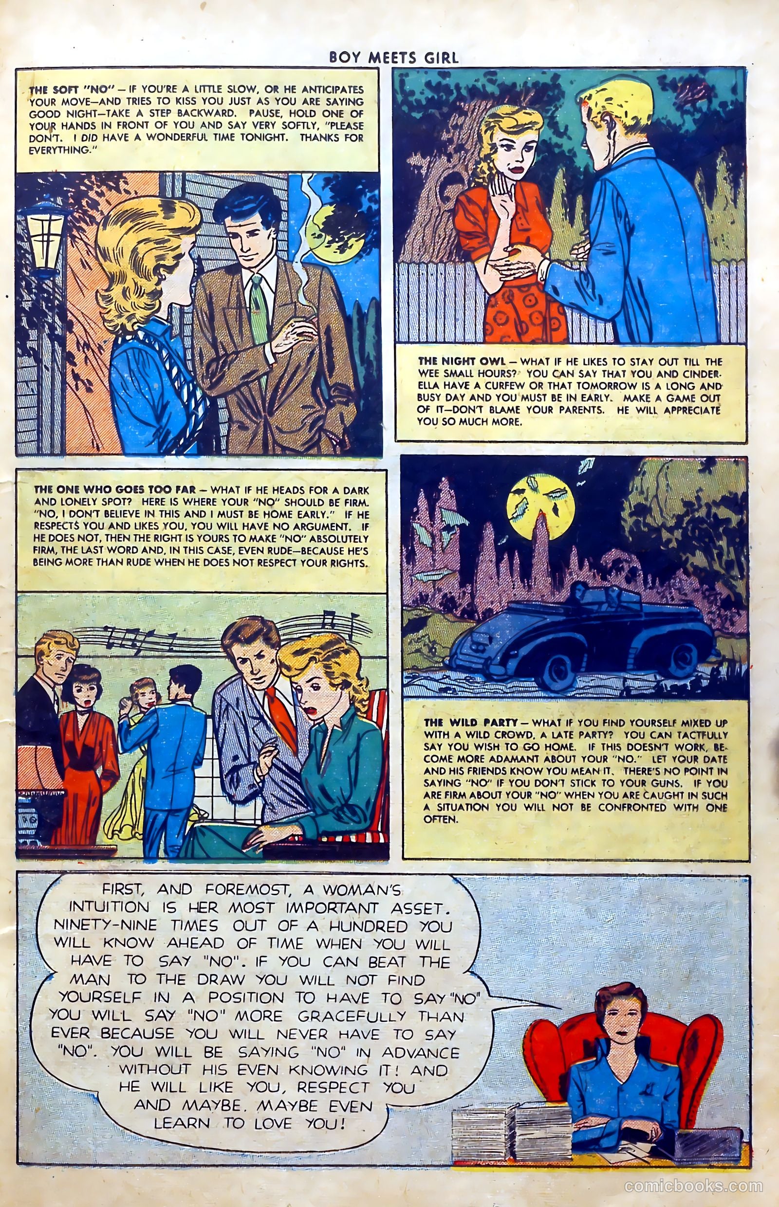 Boy Meets Girl #4 (1950) — page 27 of 52