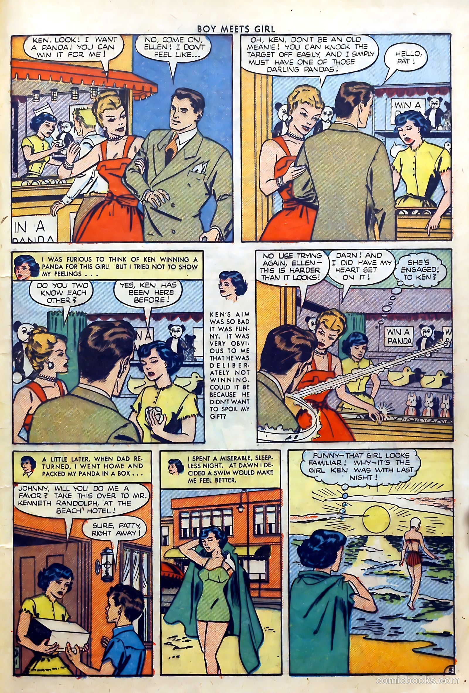 Boy Meets Girl #4 (1950) — page 33 of 52