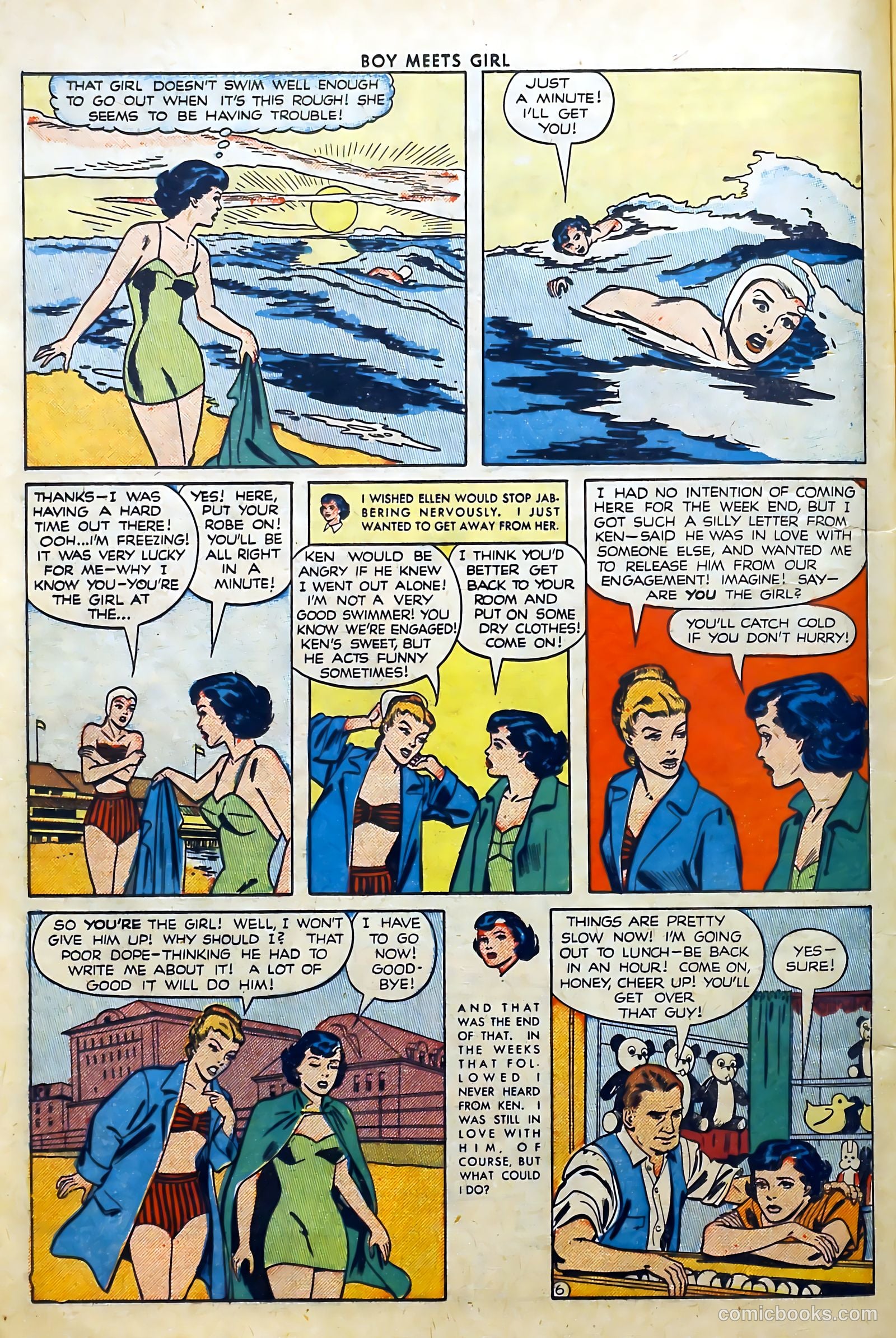 Boy Meets Girl #4 (1950) — page 34 of 52