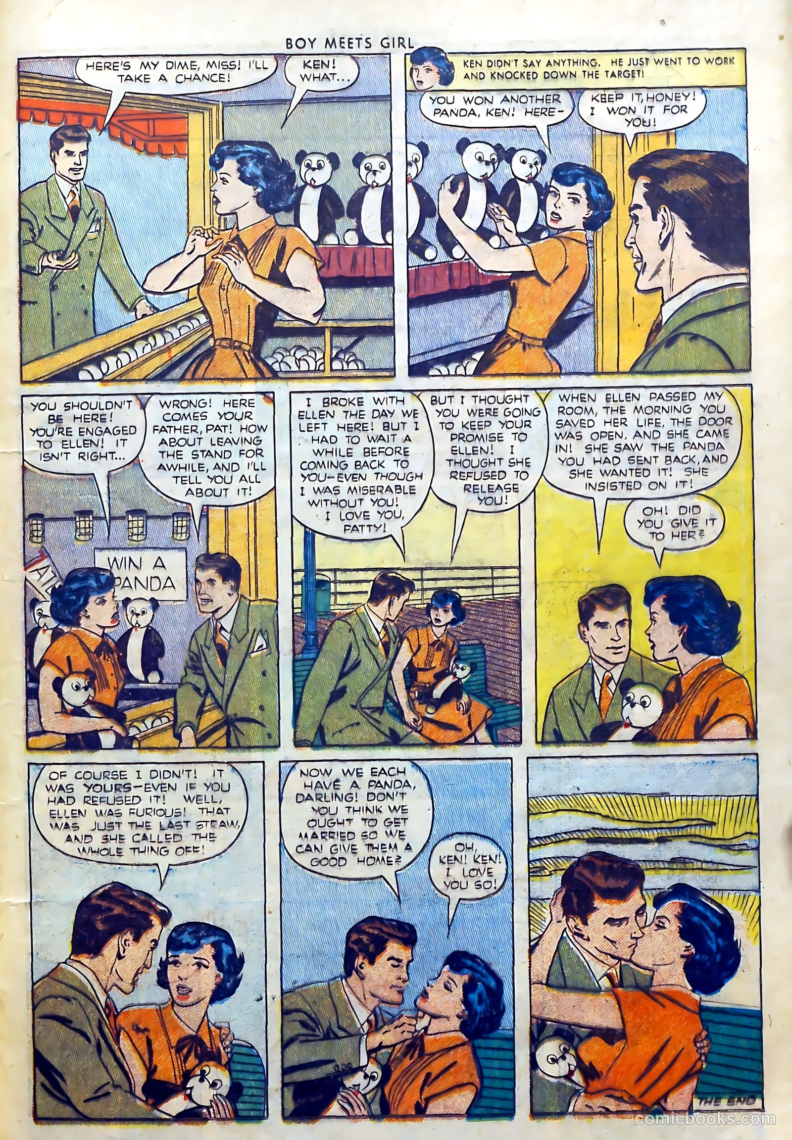 Boy Meets Girl #4 (1950) — page 35 of 52