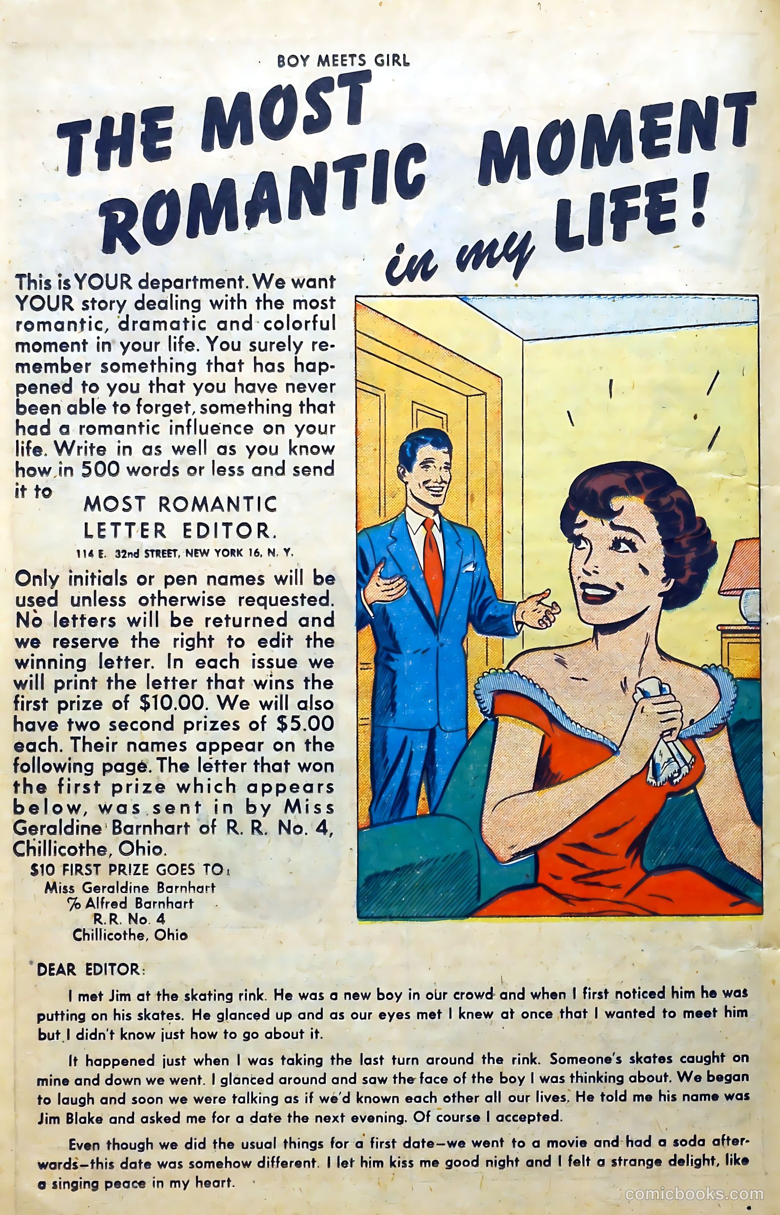Boy Meets Girl #4 (1950) — page 38 of 52
